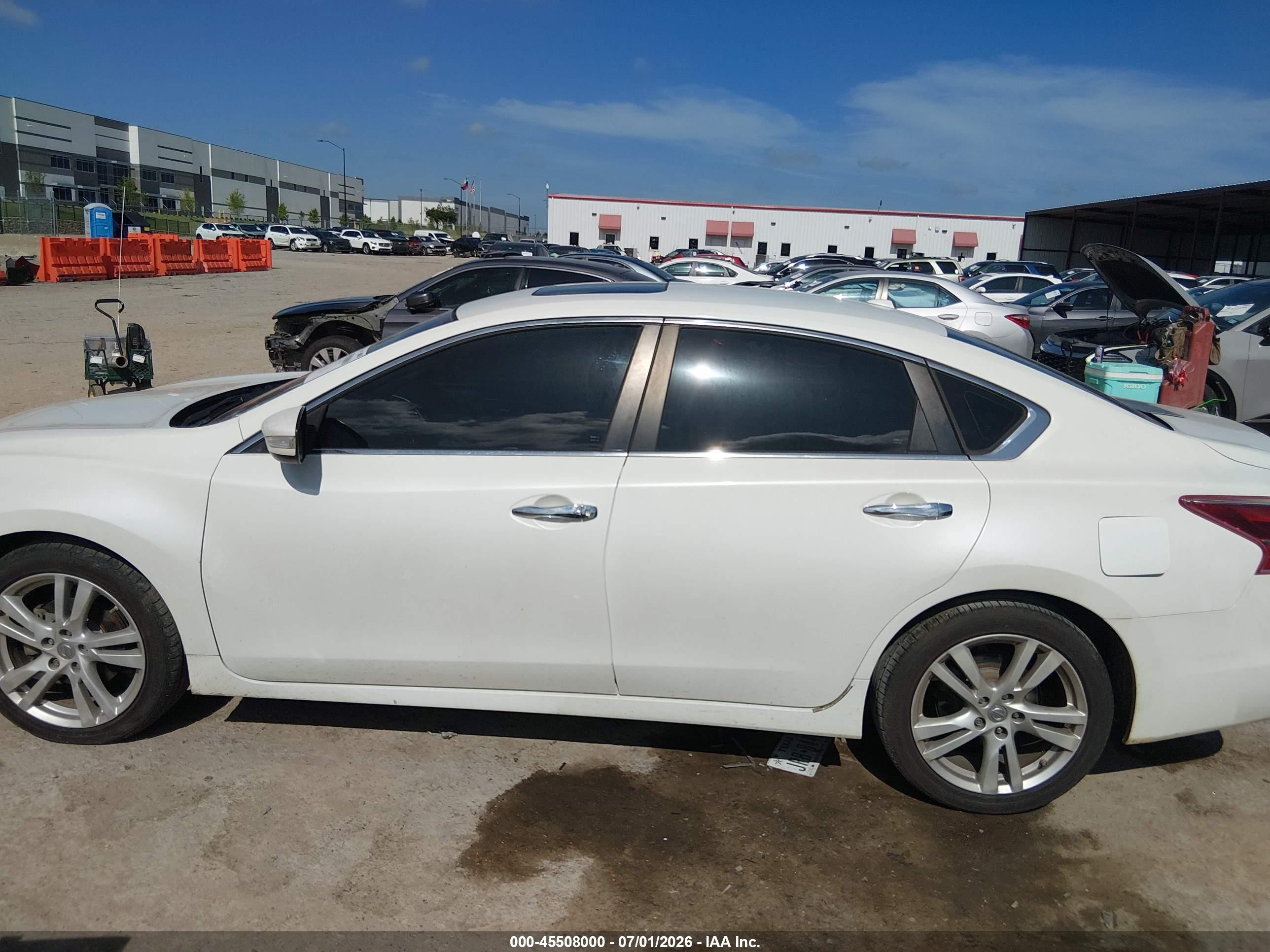 2013 Nissan Altima 3.5 Sl Silver vin: 1N4BL3AP6DN525396