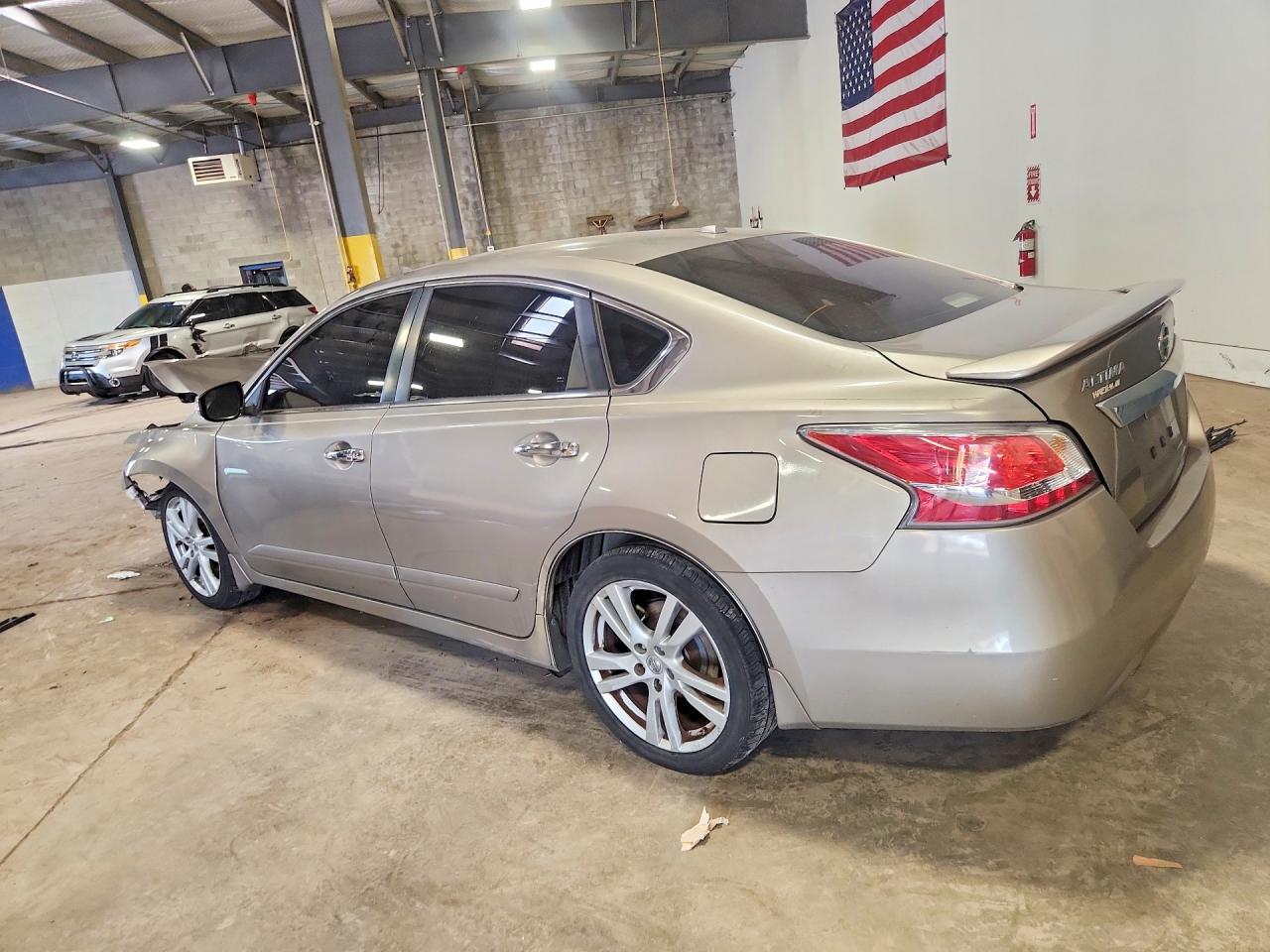 2014 Nissan Altima 3.5 Sl Silver vin: 1N4BL3AP6EC321775