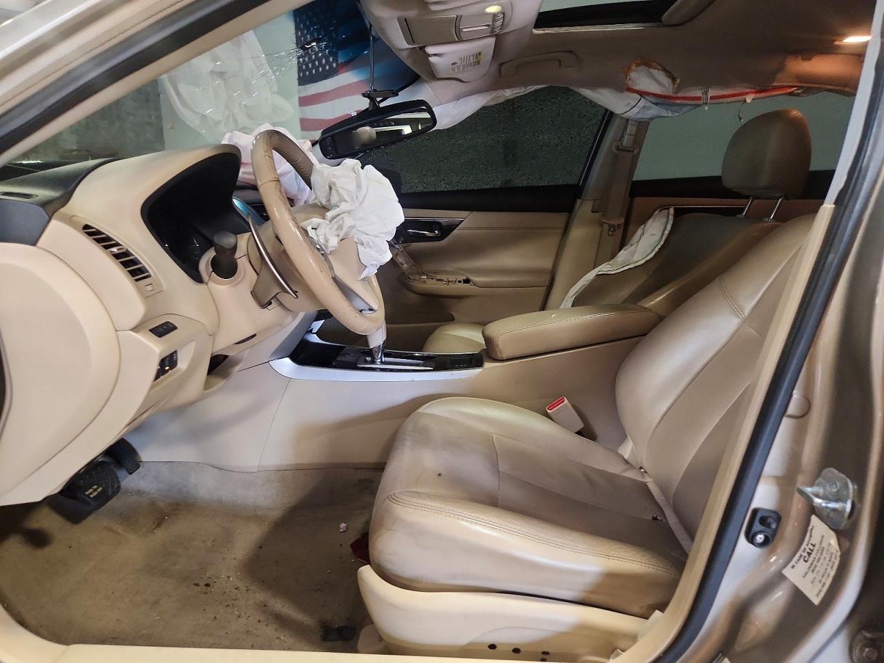 2014 Nissan Altima 3.5 Sl Silver vin: 1N4BL3AP6EC321775