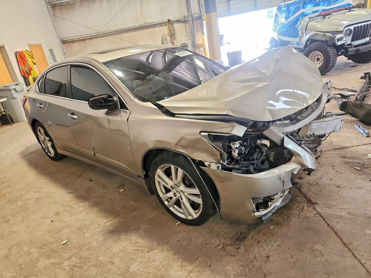 2014 Nissan Altima 3.5 Sl Silver vin: 1N4BL3AP6EC321775