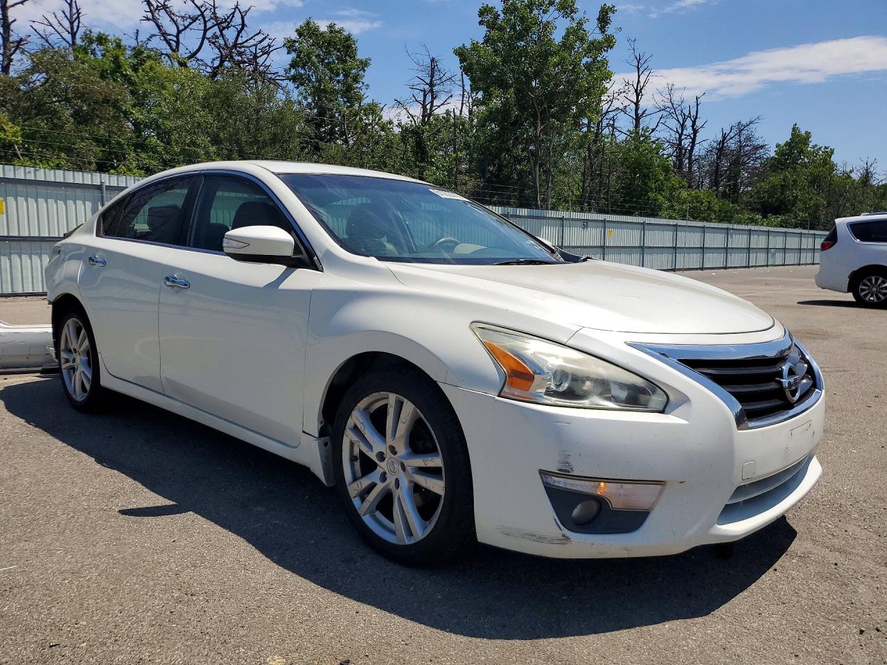 2014 Nissan Altima 3.5 S White vin: 1N4BL3AP6EN222250