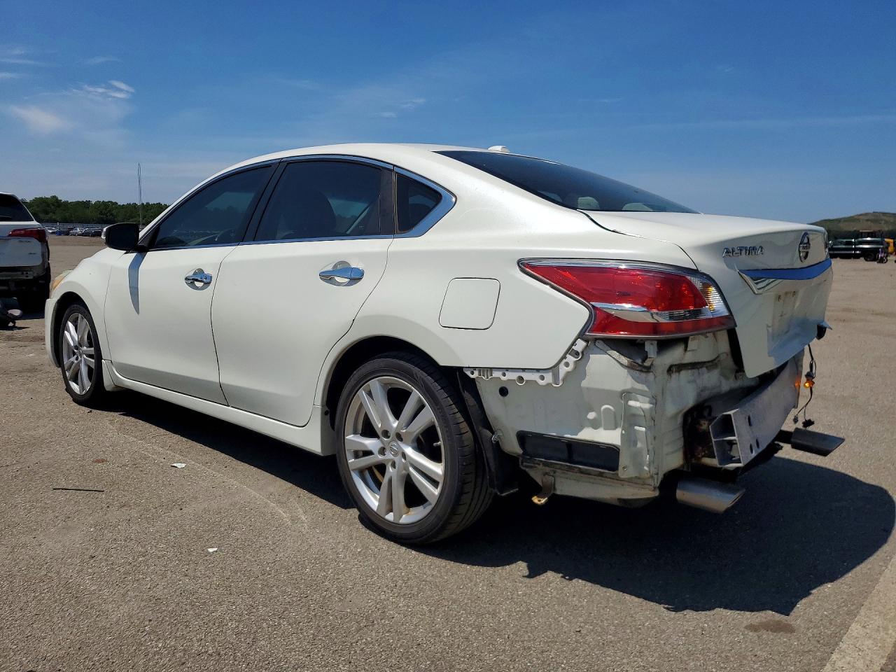 2014 Nissan Altima 3.5 S White vin: 1N4BL3AP6EN222250
