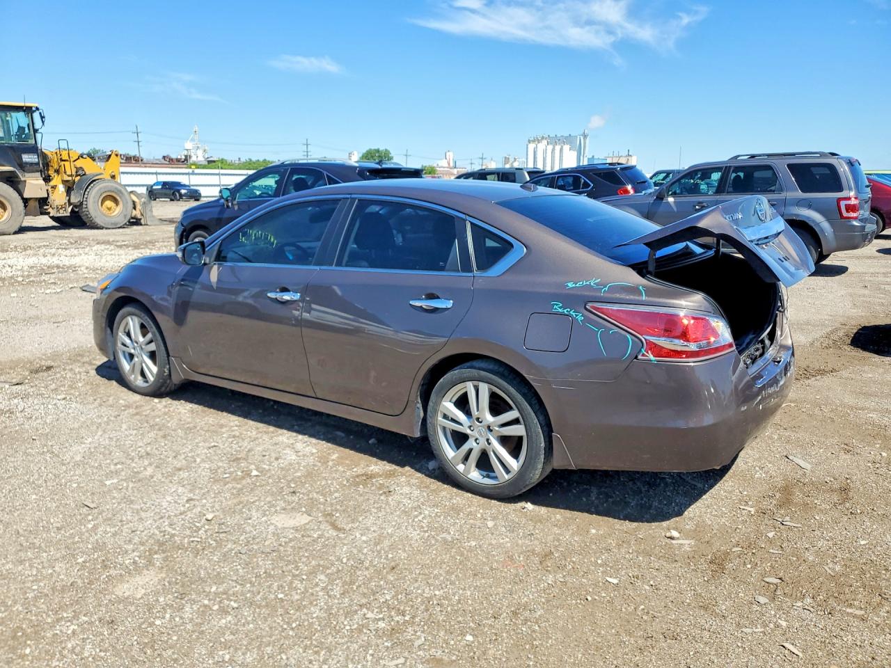 2014 Nissan Altima 3.5 S Brown vin: 1N4BL3AP6EN256401