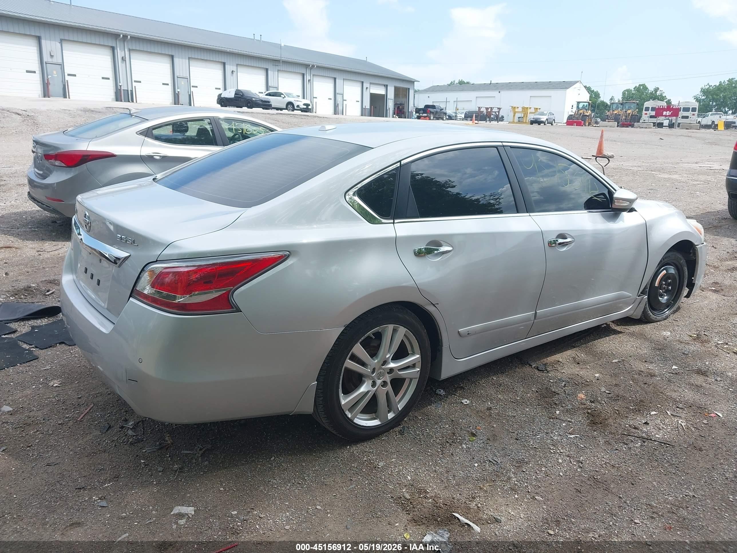 2015 Nissan Altima 3.5 Sl Silver vin: 1N4BL3AP6FC229213