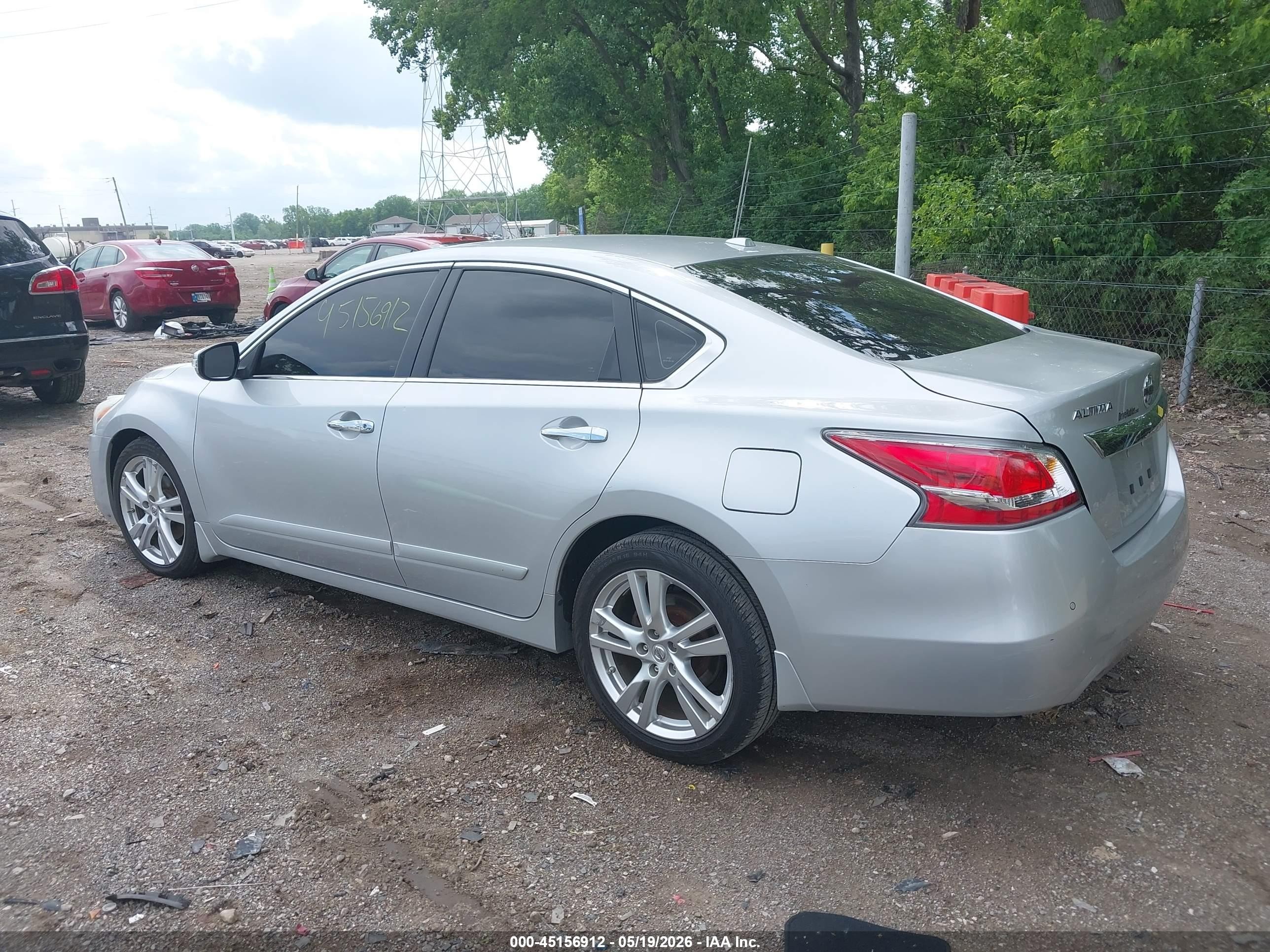 2015 Nissan Altima 3.5 Sl Silver vin: 1N4BL3AP6FC229213