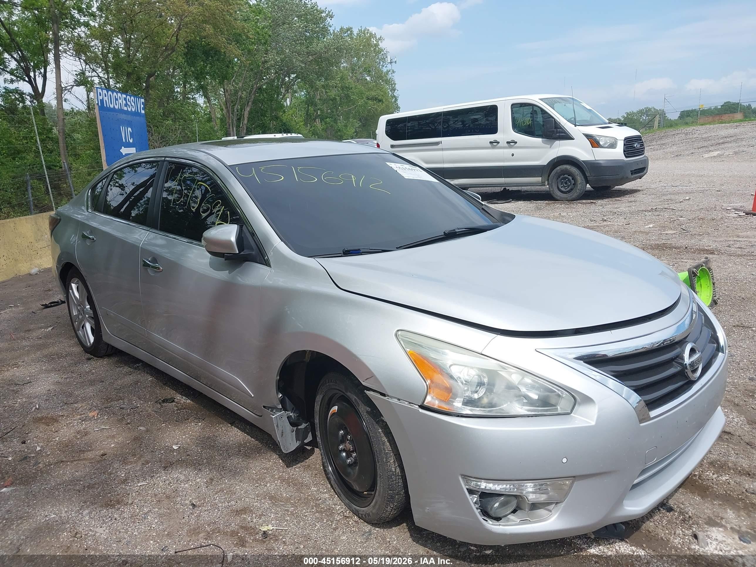 2015 Nissan Altima 3.5 Sl Silver vin: 1N4BL3AP6FC229213