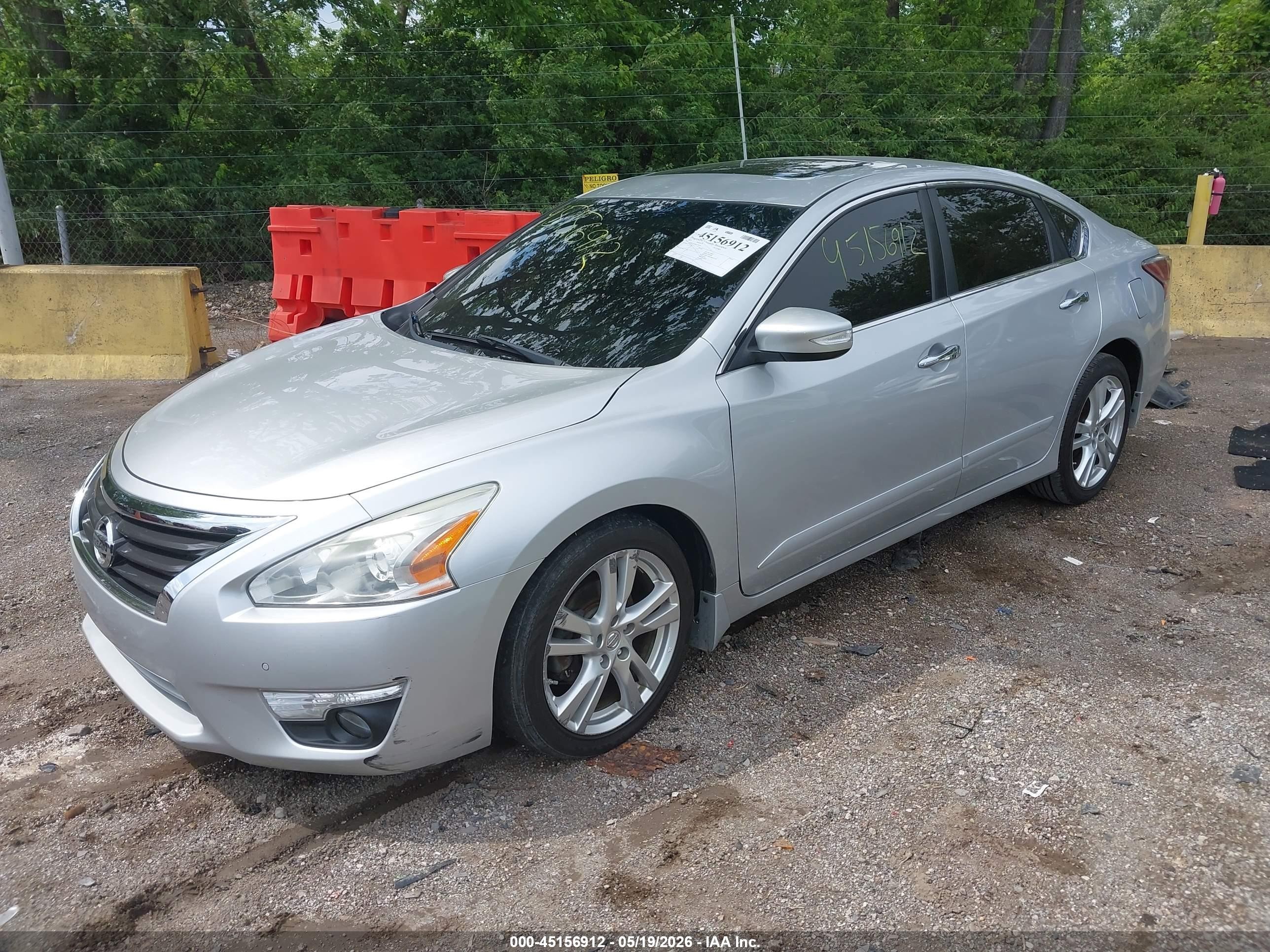 2015 Nissan Altima 3.5 Sl Silver vin: 1N4BL3AP6FC229213