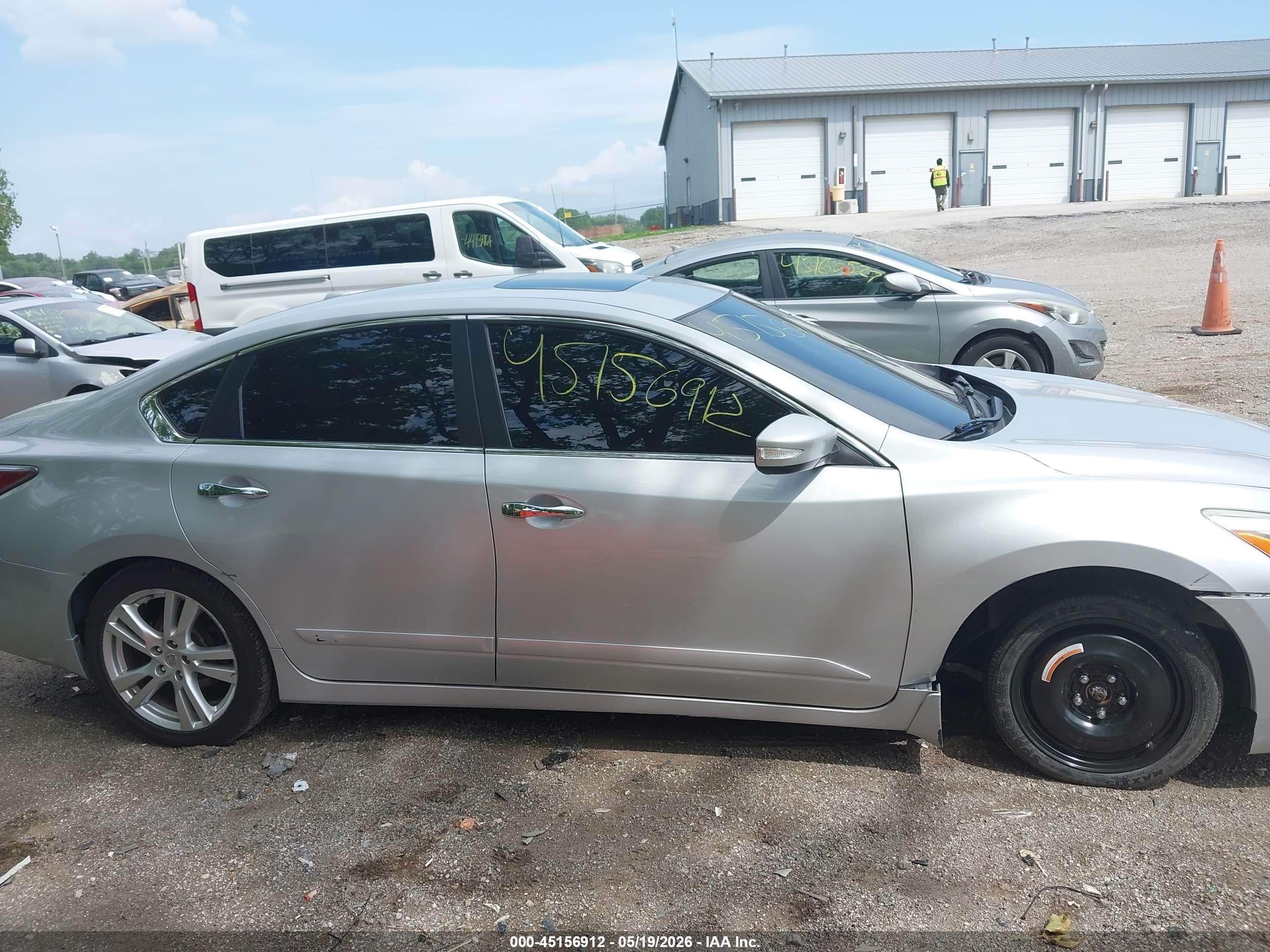 2015 Nissan Altima 3.5 Sl Silver vin: 1N4BL3AP6FC229213