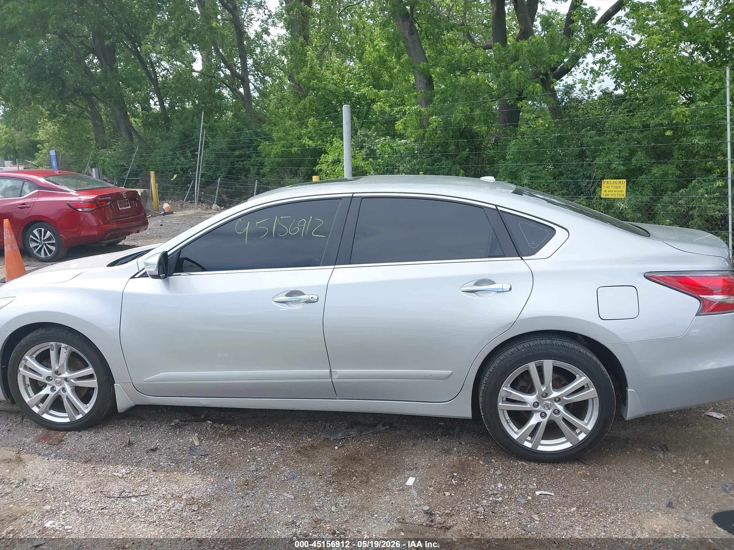 2015 Nissan Altima 3.5 Sl Silver vin: 1N4BL3AP6FC229213