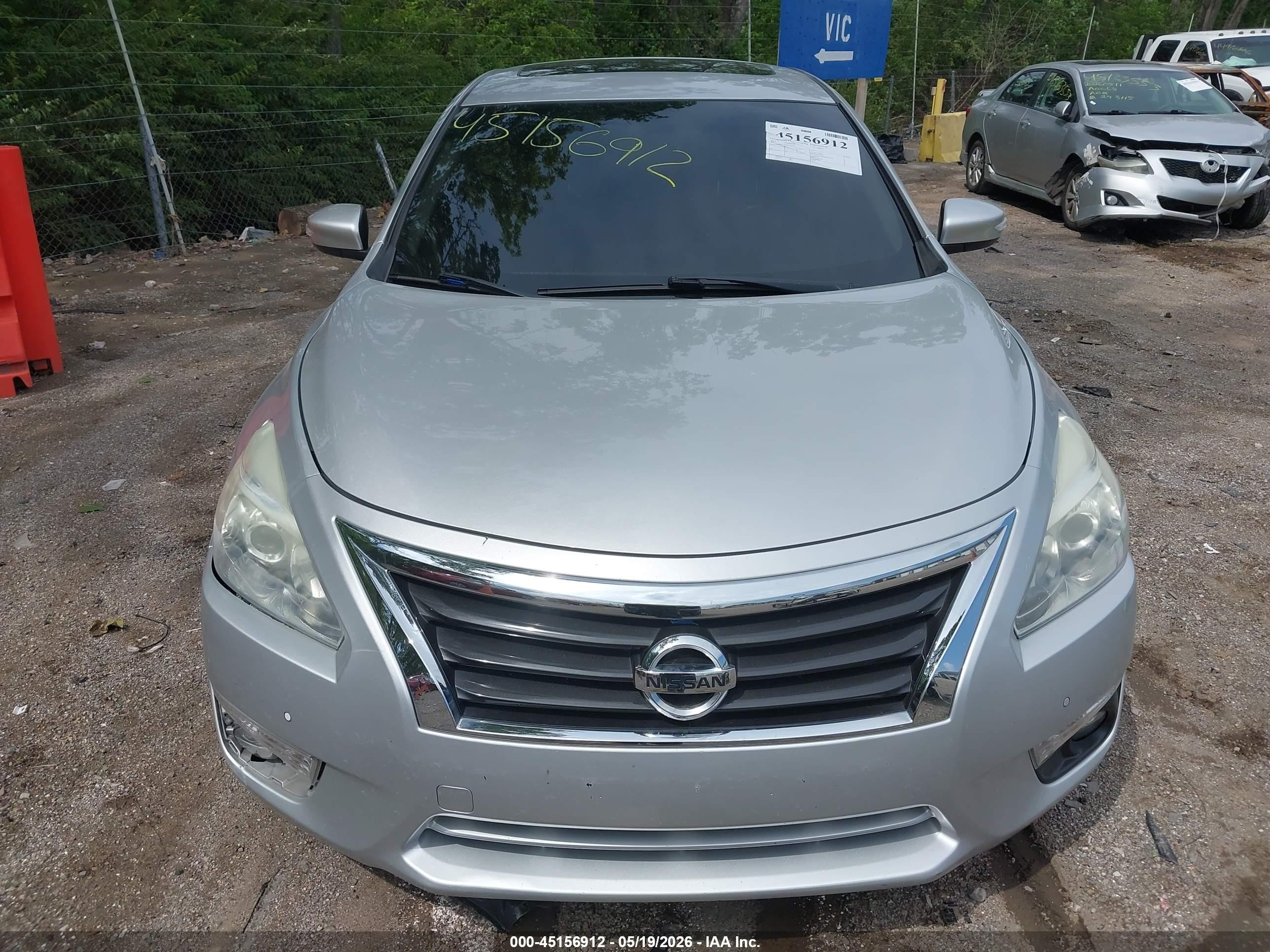 2015 Nissan Altima 3.5 Sl Silver vin: 1N4BL3AP6FC229213