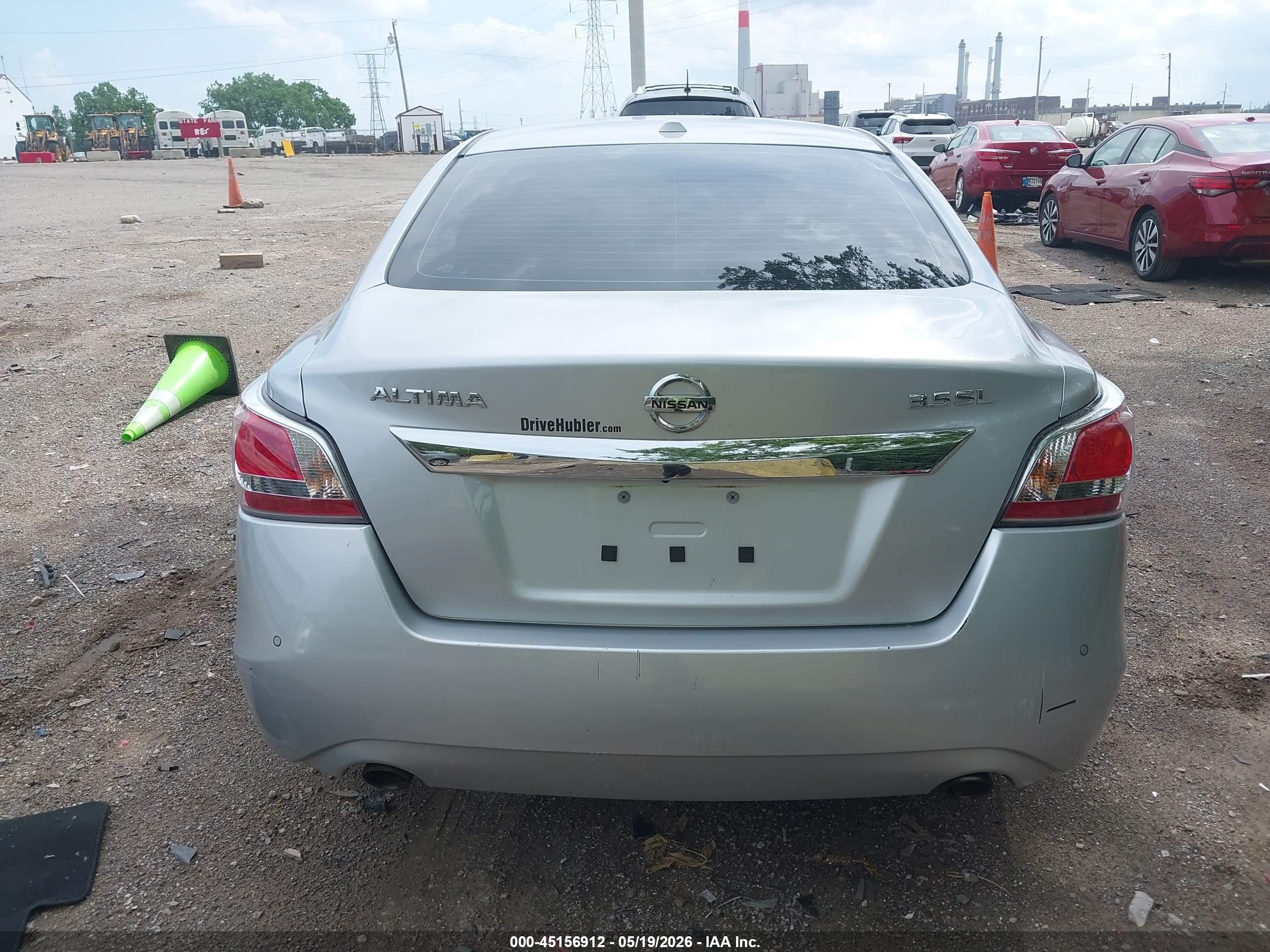 2015 Nissan Altima 3.5 Sl Silver vin: 1N4BL3AP6FC229213