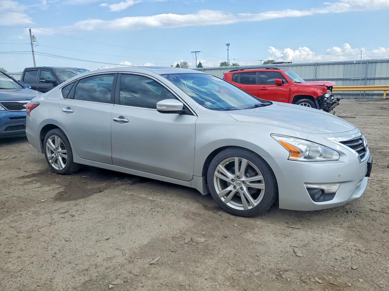 2015 Nissan Altima 3.5 Sl Silver vin: 1N4BL3AP6FC439701