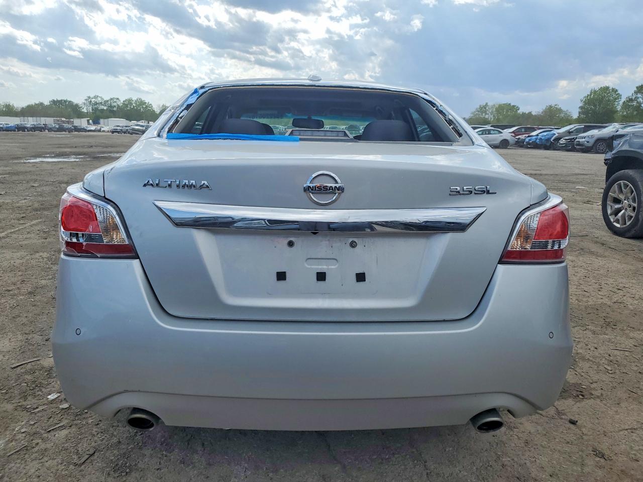 2015 Nissan Altima 3.5 Sl Silver vin: 1N4BL3AP6FC439701