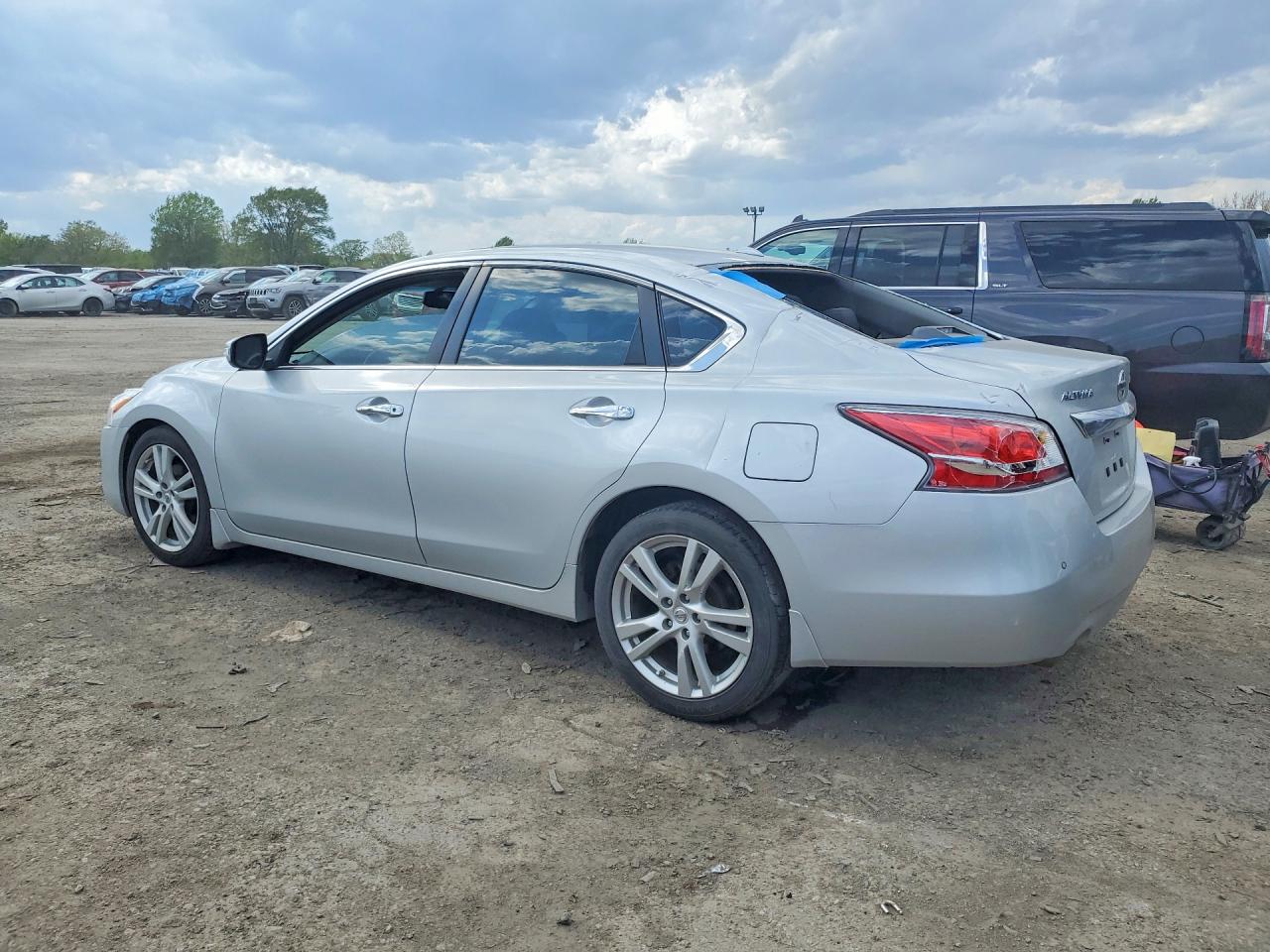 2015 Nissan Altima 3.5 Sl Silver vin: 1N4BL3AP6FC439701