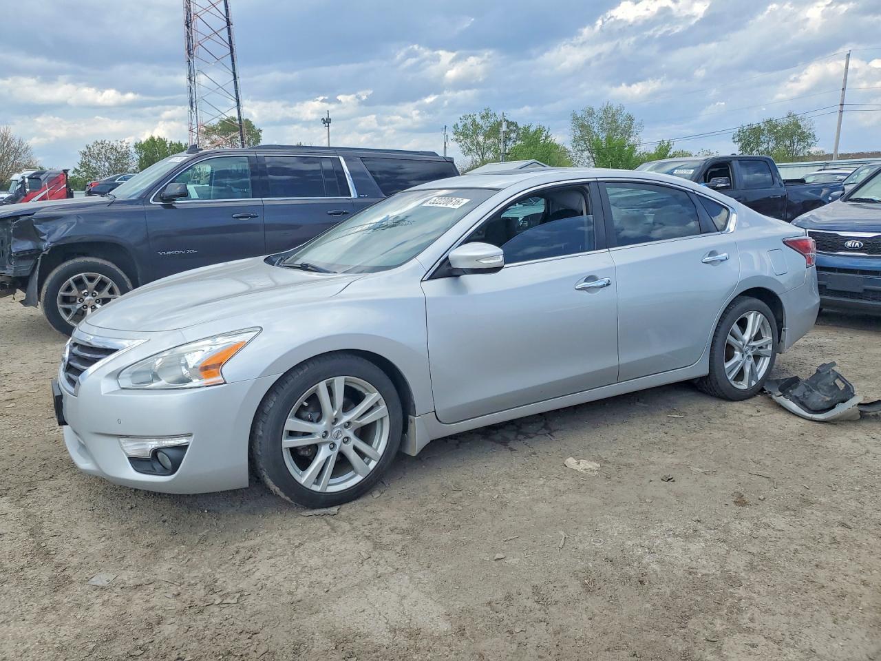 2015 Nissan Altima 3.5 Sl Silver vin: 1N4BL3AP6FC439701