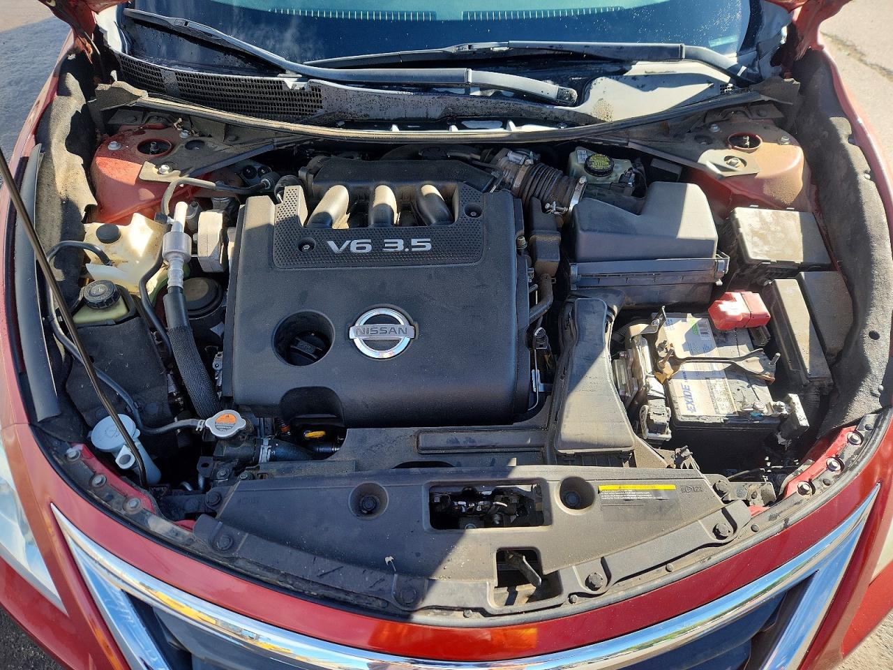 2015 Nissan Altima 3.5 Sl Red vin: 1N4BL3AP6FC492446