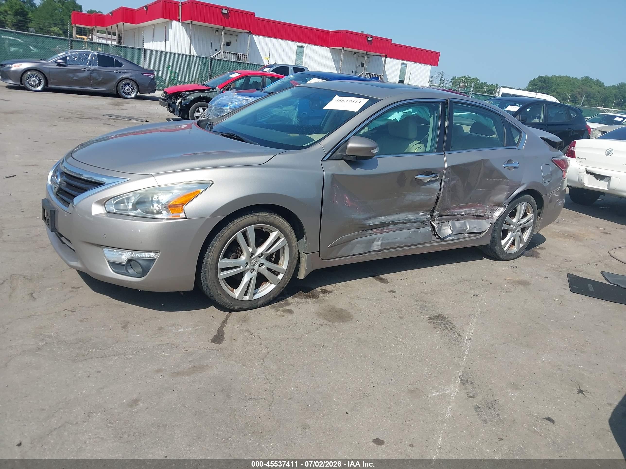 2015 Nissan Altima 3.5 Sl Silver vin: 1N4BL3AP6FC571177