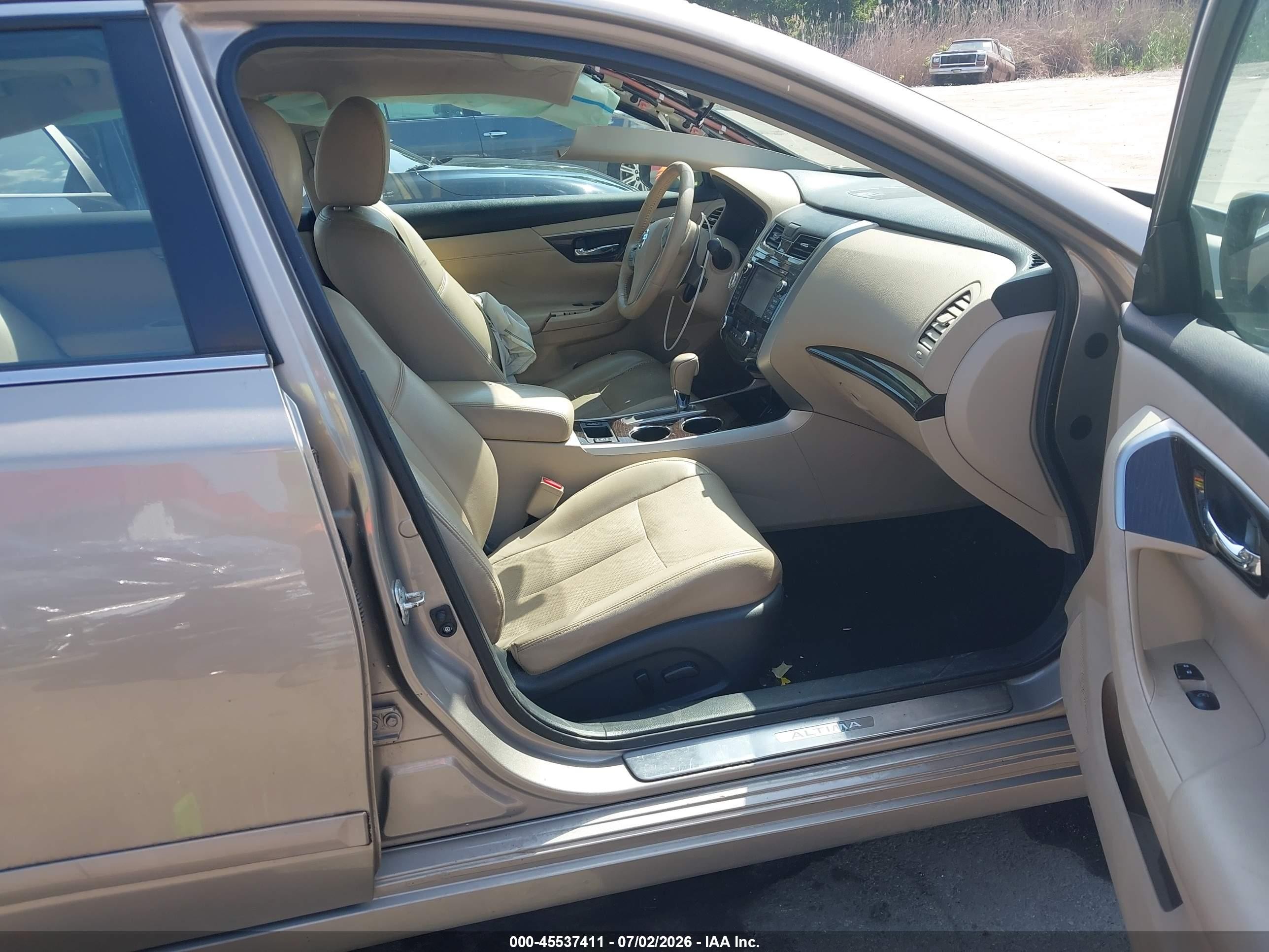 2015 Nissan Altima 3.5 Sl Silver vin: 1N4BL3AP6FC571177