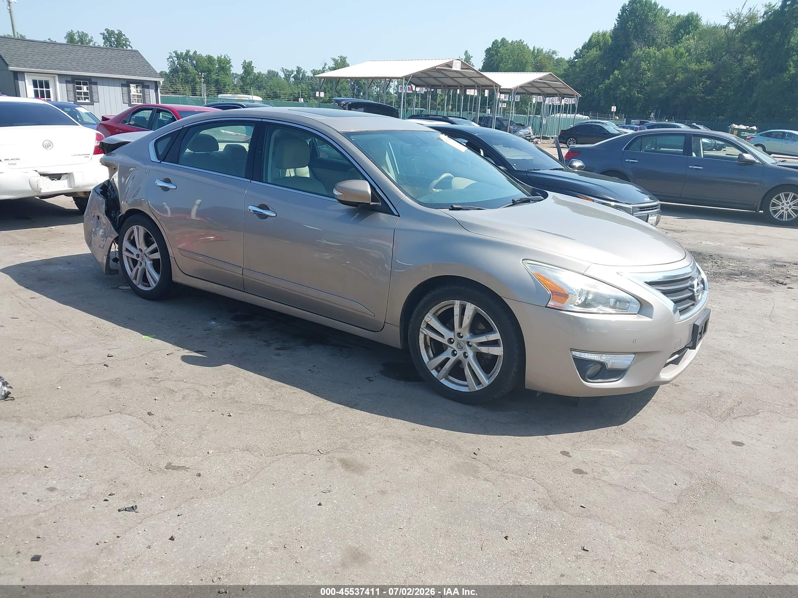 2015 Nissan Altima 3.5 Sl Silver vin: 1N4BL3AP6FC571177