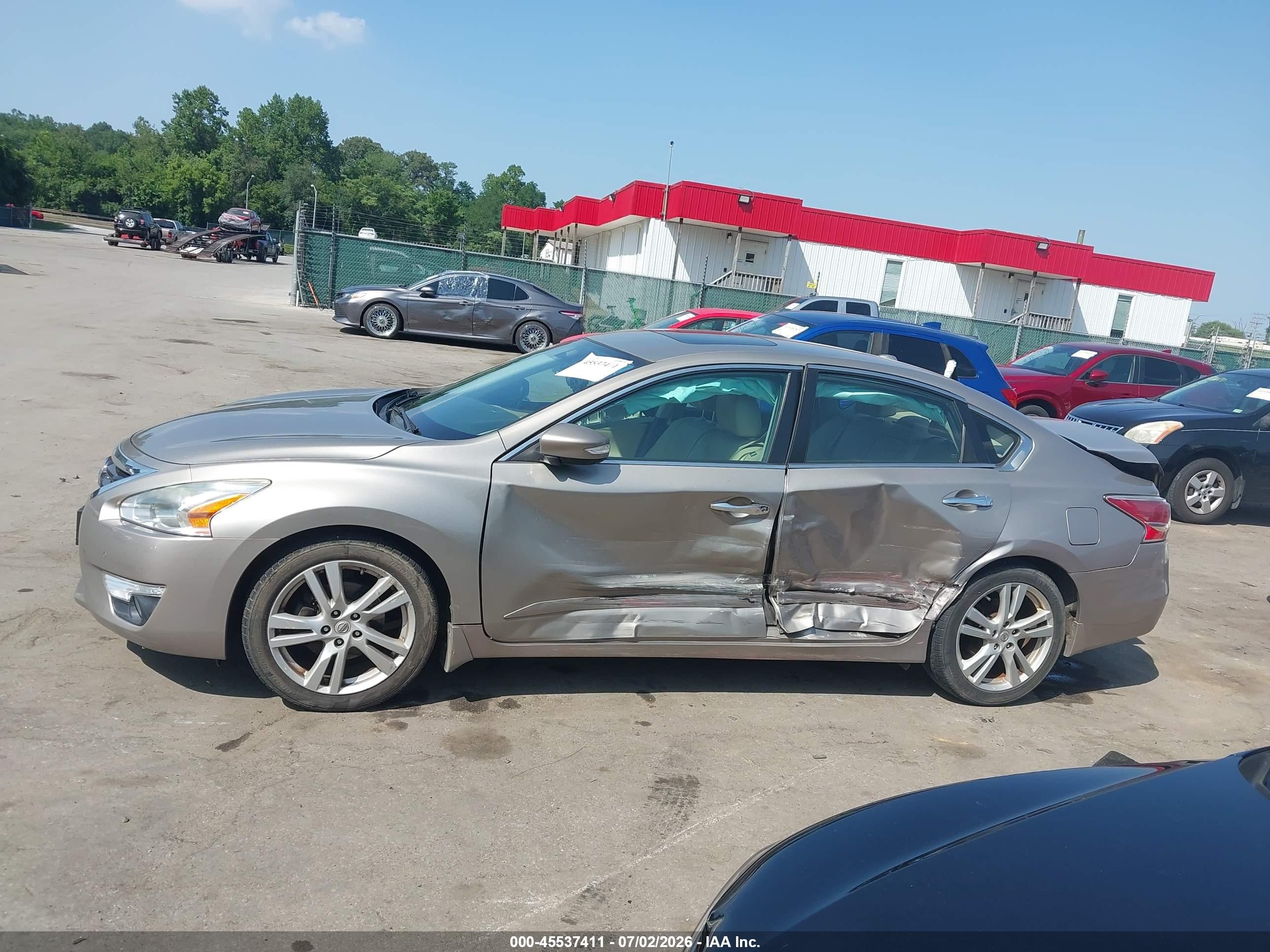 2015 Nissan Altima 3.5 Sl Silver vin: 1N4BL3AP6FC571177