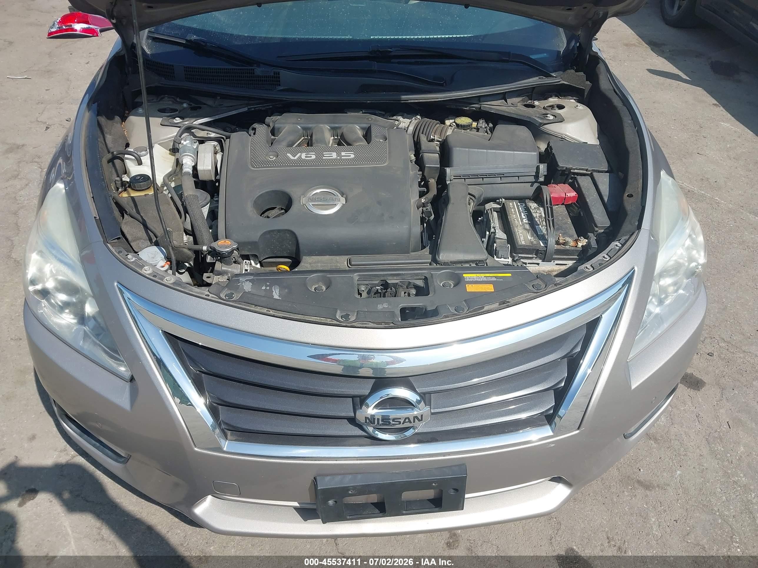 2015 Nissan Altima 3.5 Sl Silver vin: 1N4BL3AP6FC571177