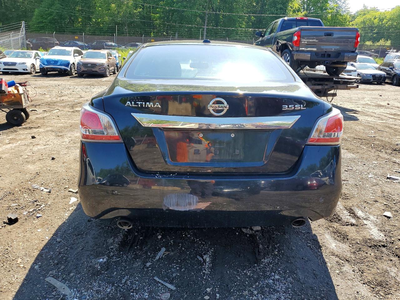 2015 Nissan Altima 3.5 Sl Black vin: 1N4BL3AP6FC579991