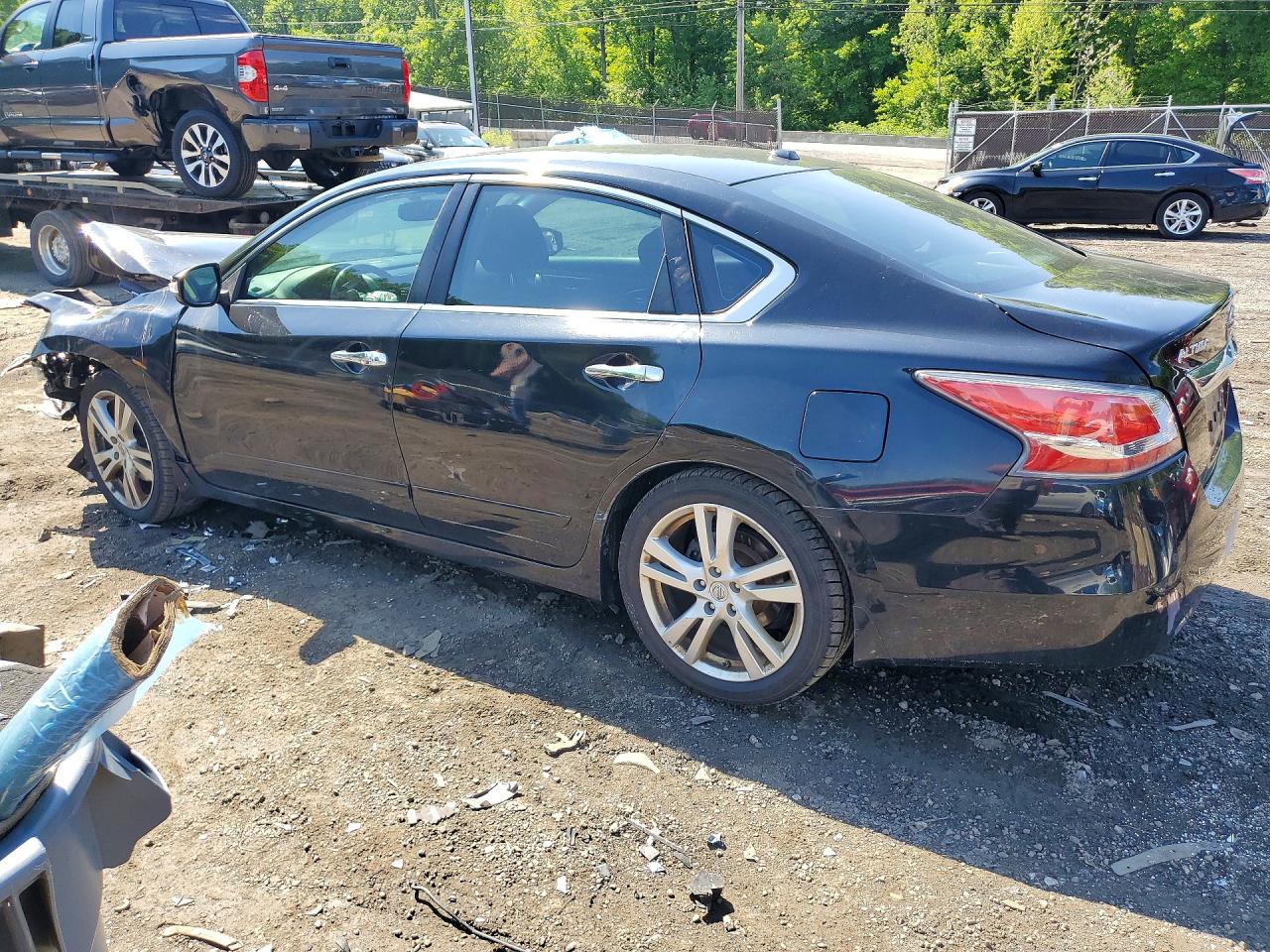 2015 Nissan Altima 3.5 Sl Black vin: 1N4BL3AP6FC579991