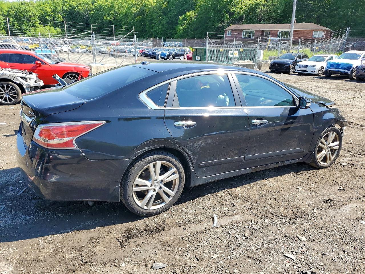 2015 Nissan Altima 3.5 Sl Black vin: 1N4BL3AP6FC579991
