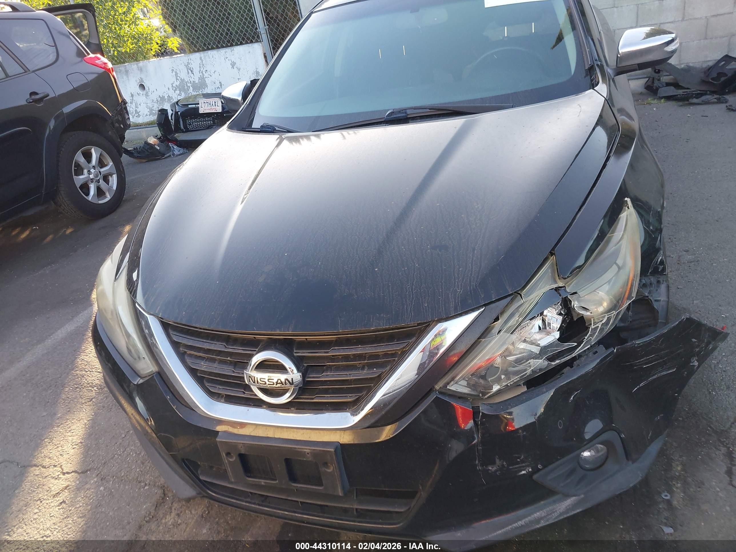 2016 Nissan Altima 3.5 Sl/3.5 Sr Черный vin: 1N4BL3AP6GC155602