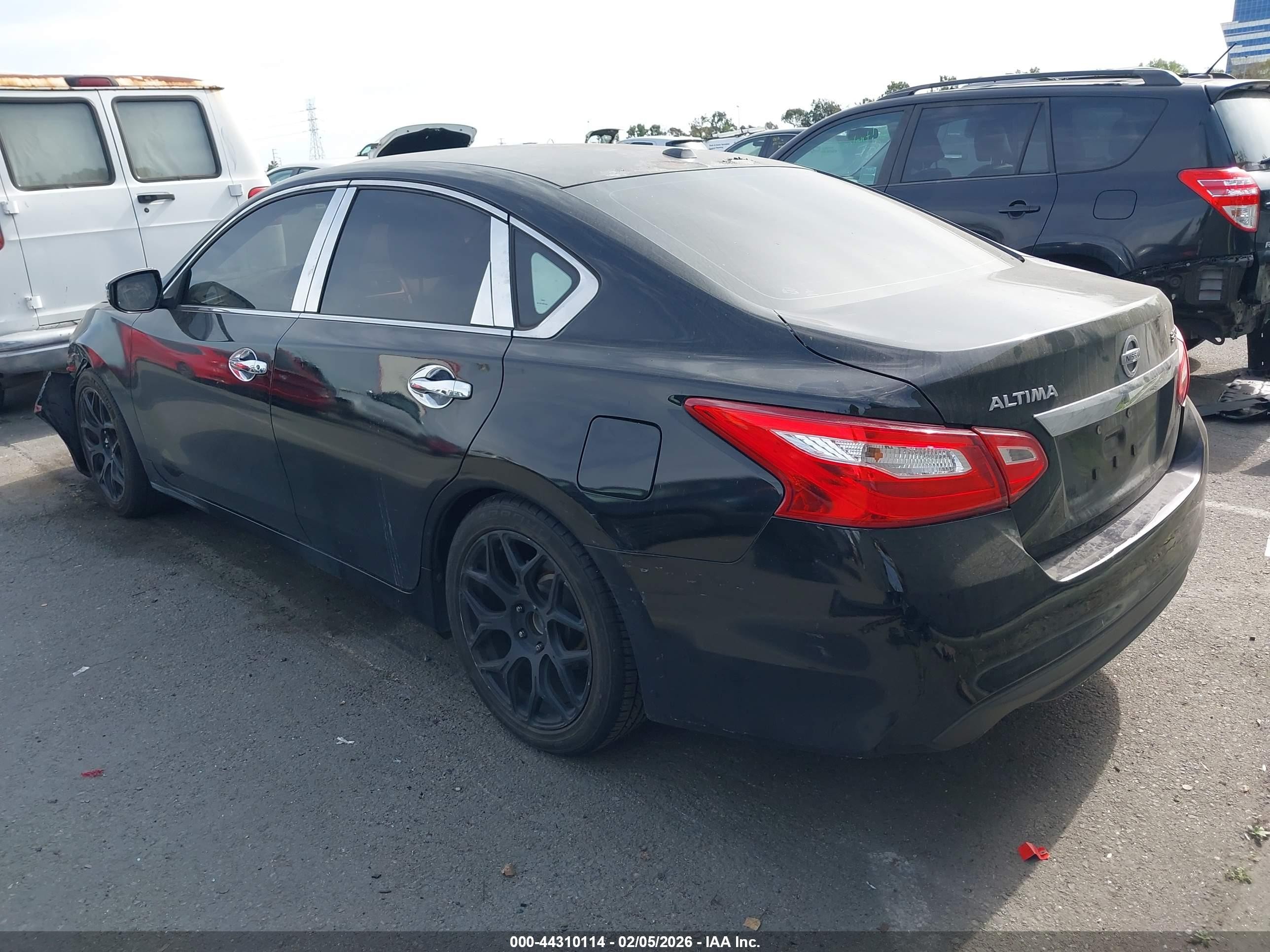 2016 Nissan Altima 3.5 Sl/3.5 Sr Черный vin: 1N4BL3AP6GC155602