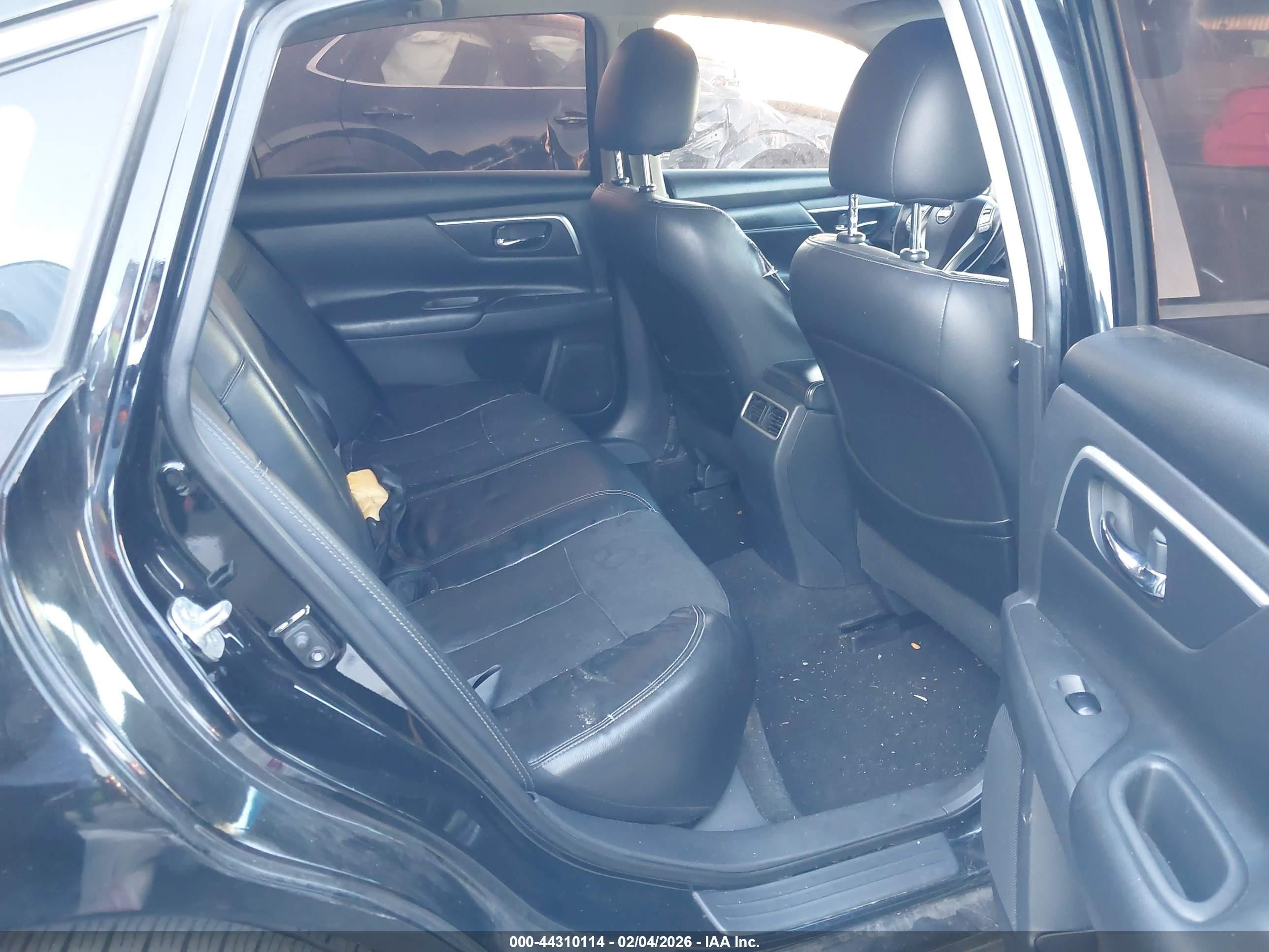 2016 Nissan Altima 3.5 Sl/3.5 Sr Черный vin: 1N4BL3AP6GC155602