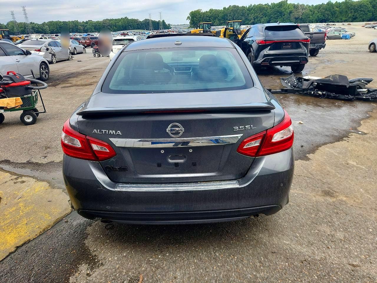 2016 Nissan Altima 3.5 Sl Silver vin: 1N4BL3AP6GC181018