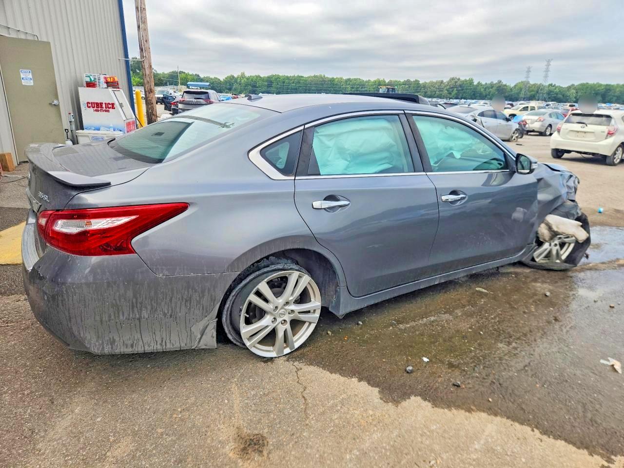 2016 Nissan Altima 3.5 Sl Silver vin: 1N4BL3AP6GC181018