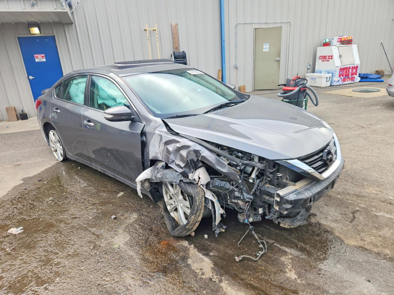 2016 Nissan Altima 3.5 Sl Silver vin: 1N4BL3AP6GC181018