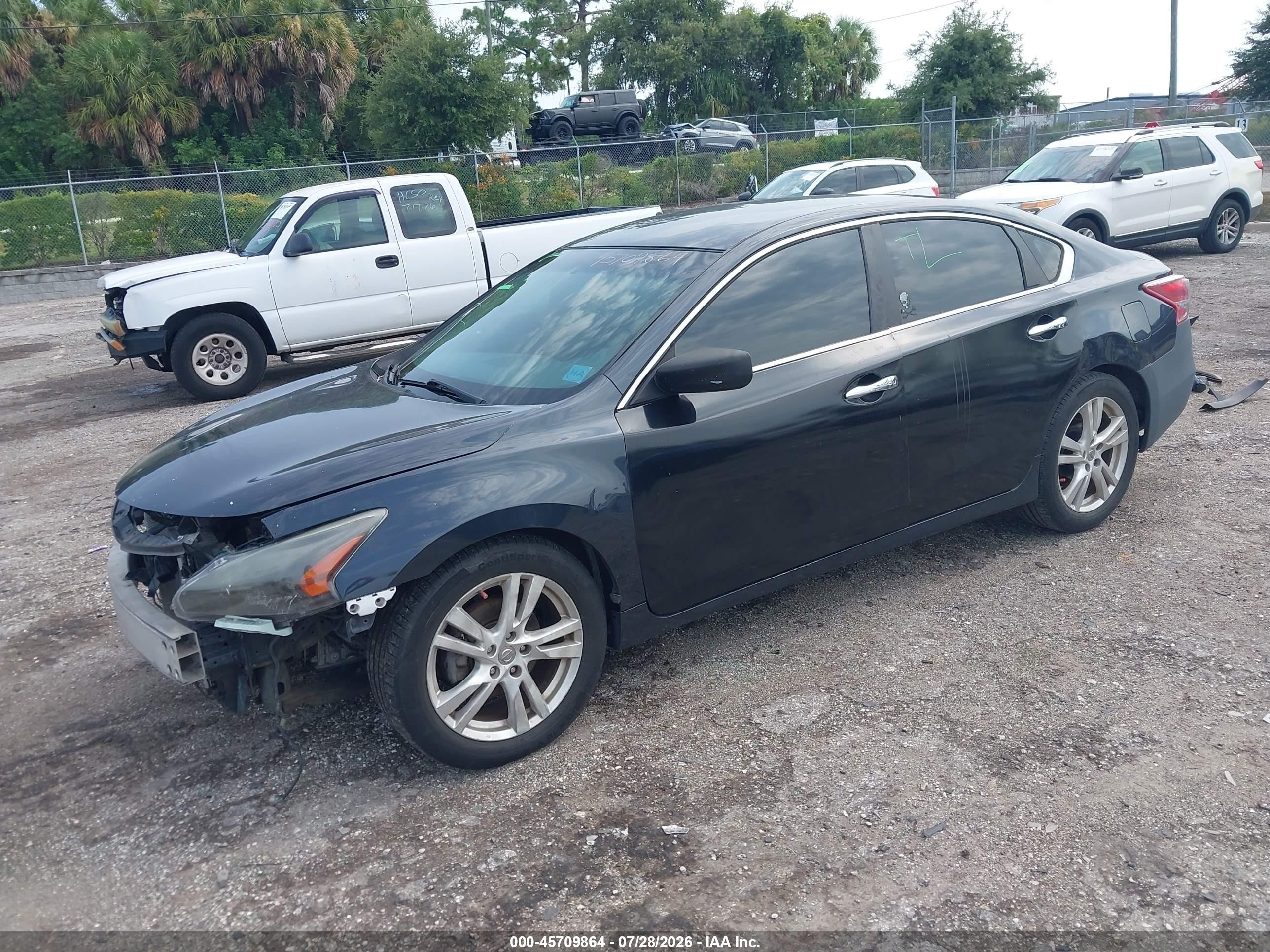 2013 Nissan Altima 3.5 S Black vin: 1N4BL3AP7DC118859
