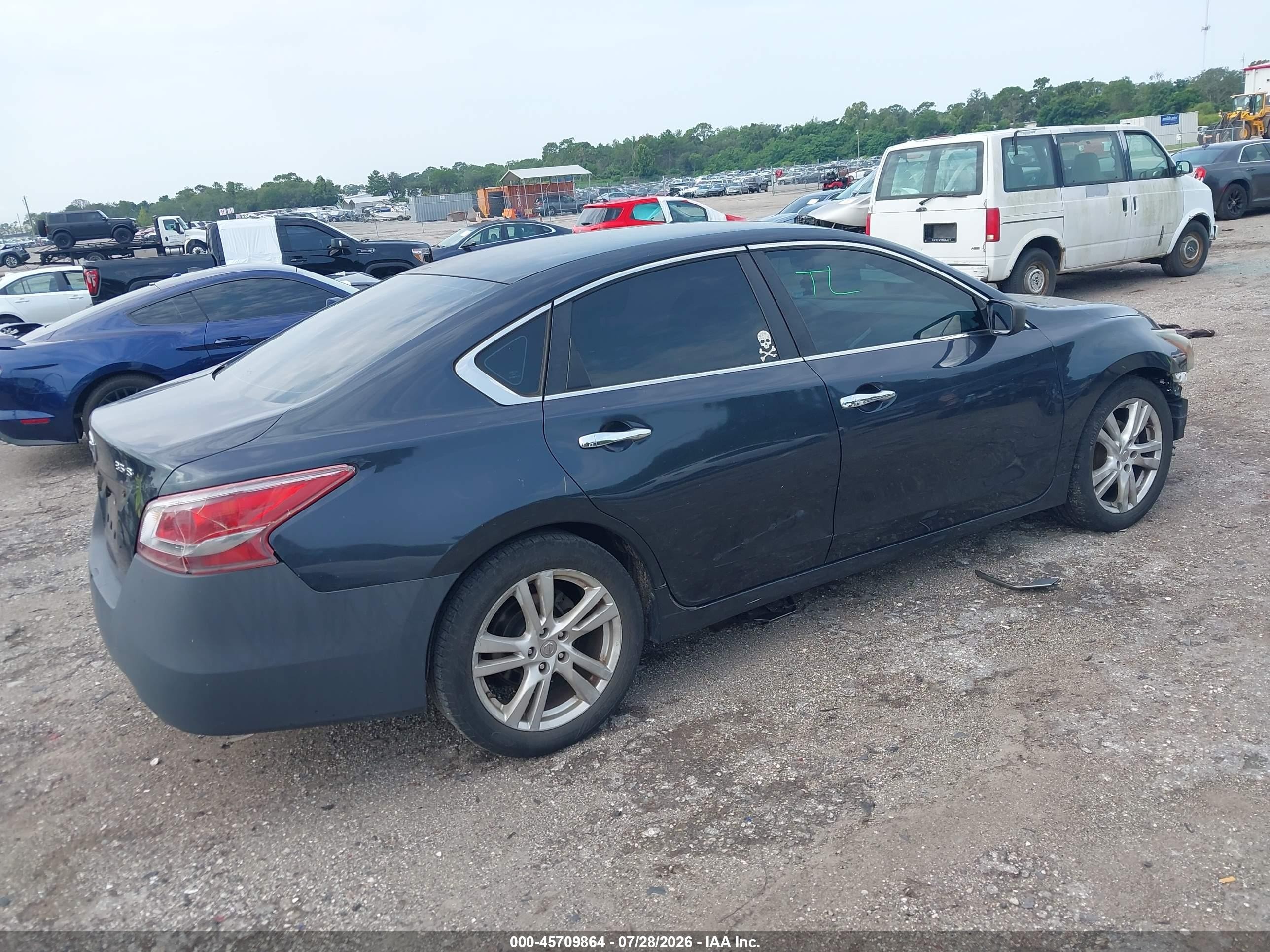 2013 Nissan Altima 3.5 S Black vin: 1N4BL3AP7DC118859