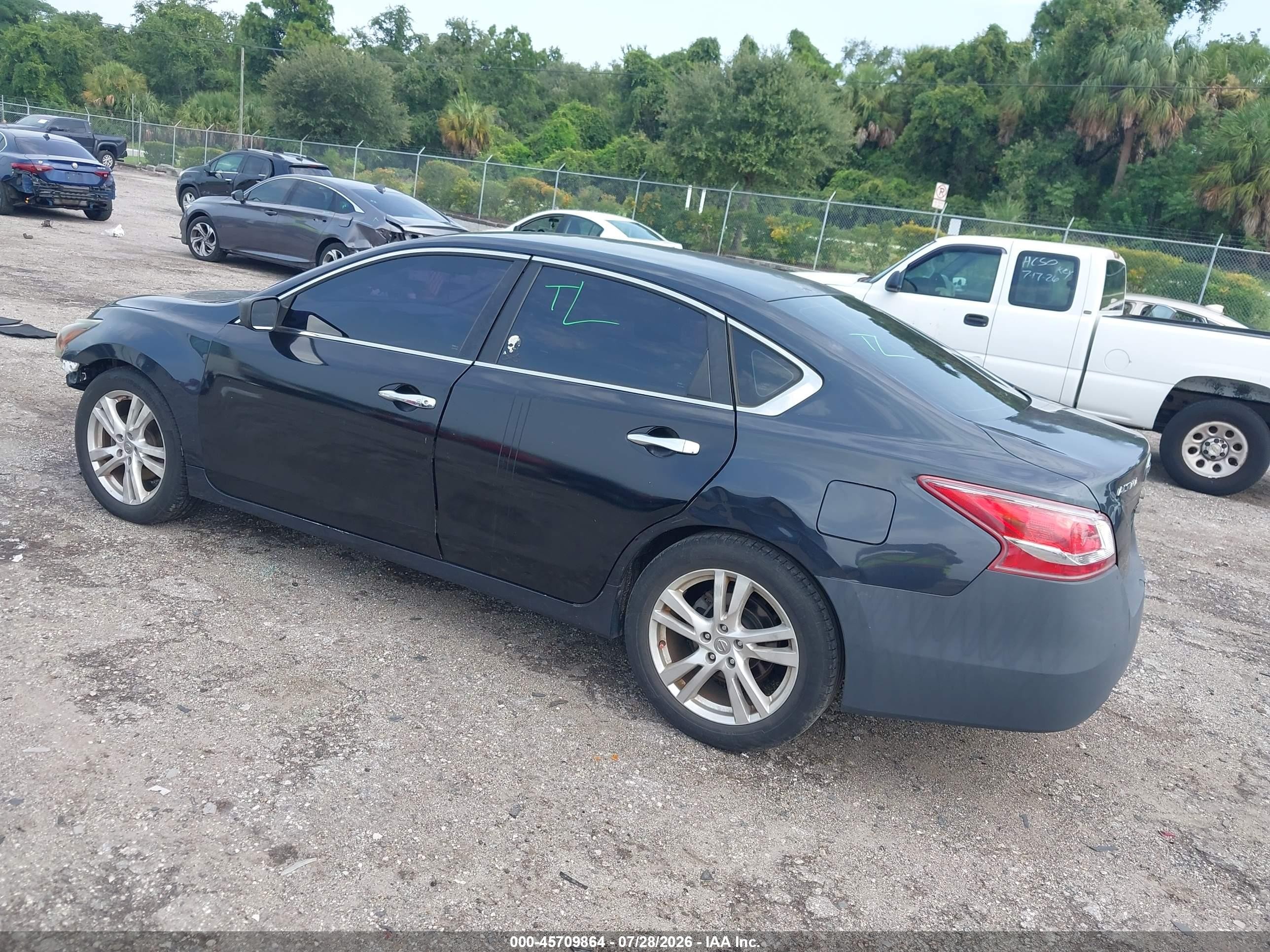 2013 Nissan Altima 3.5 S Black vin: 1N4BL3AP7DC118859