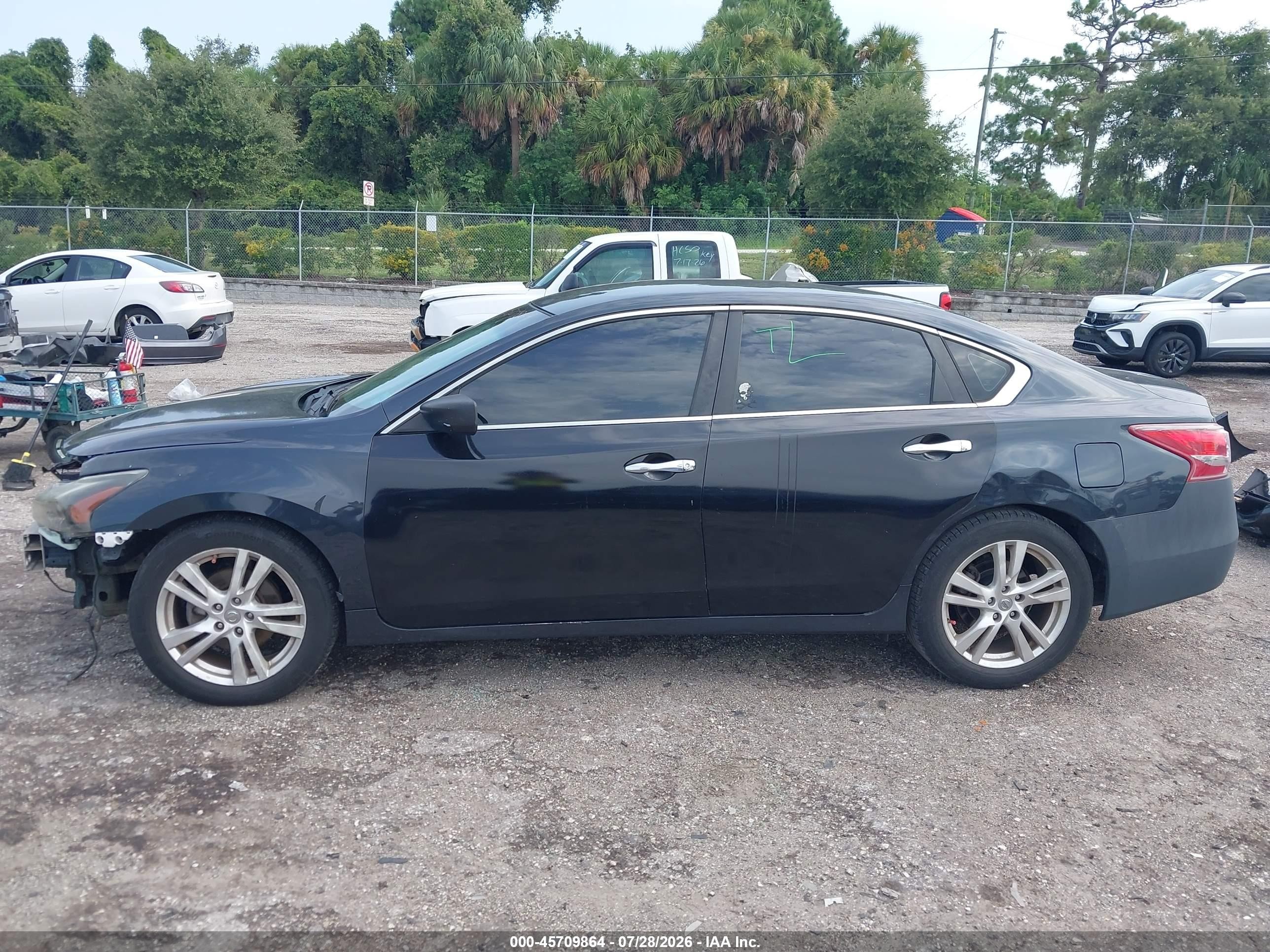 2013 Nissan Altima 3.5 S Black vin: 1N4BL3AP7DC118859
