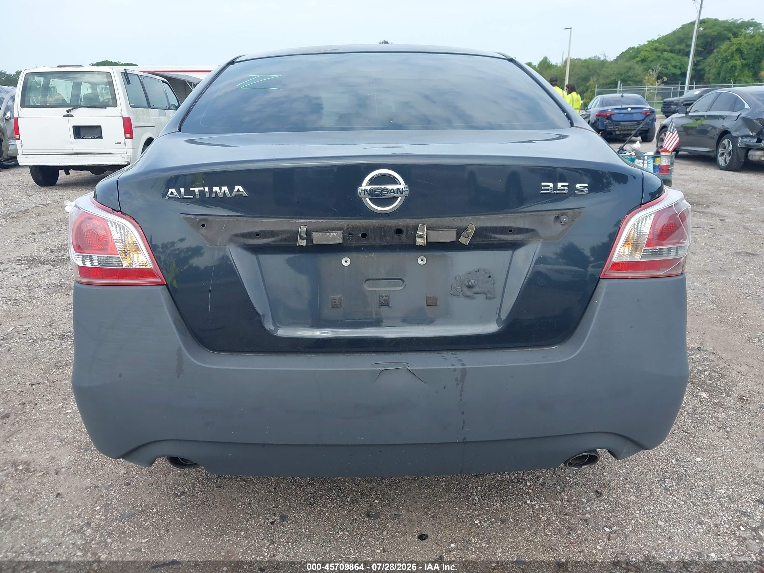 2013 Nissan Altima 3.5 S Black vin: 1N4BL3AP7DC118859