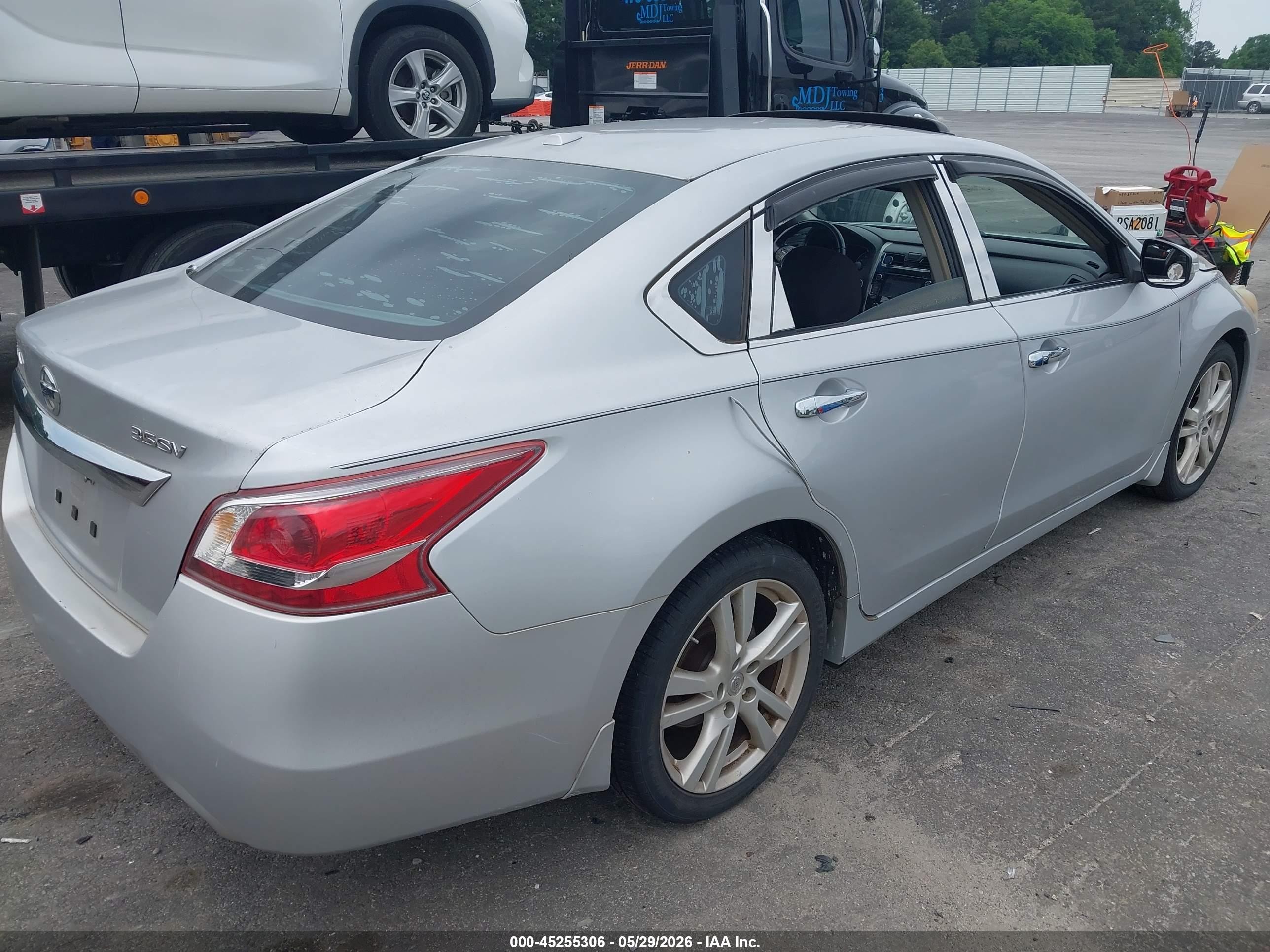 2013 Nissan Altima 3.5 Sv Silver vin: 1N4BL3AP7DC133166