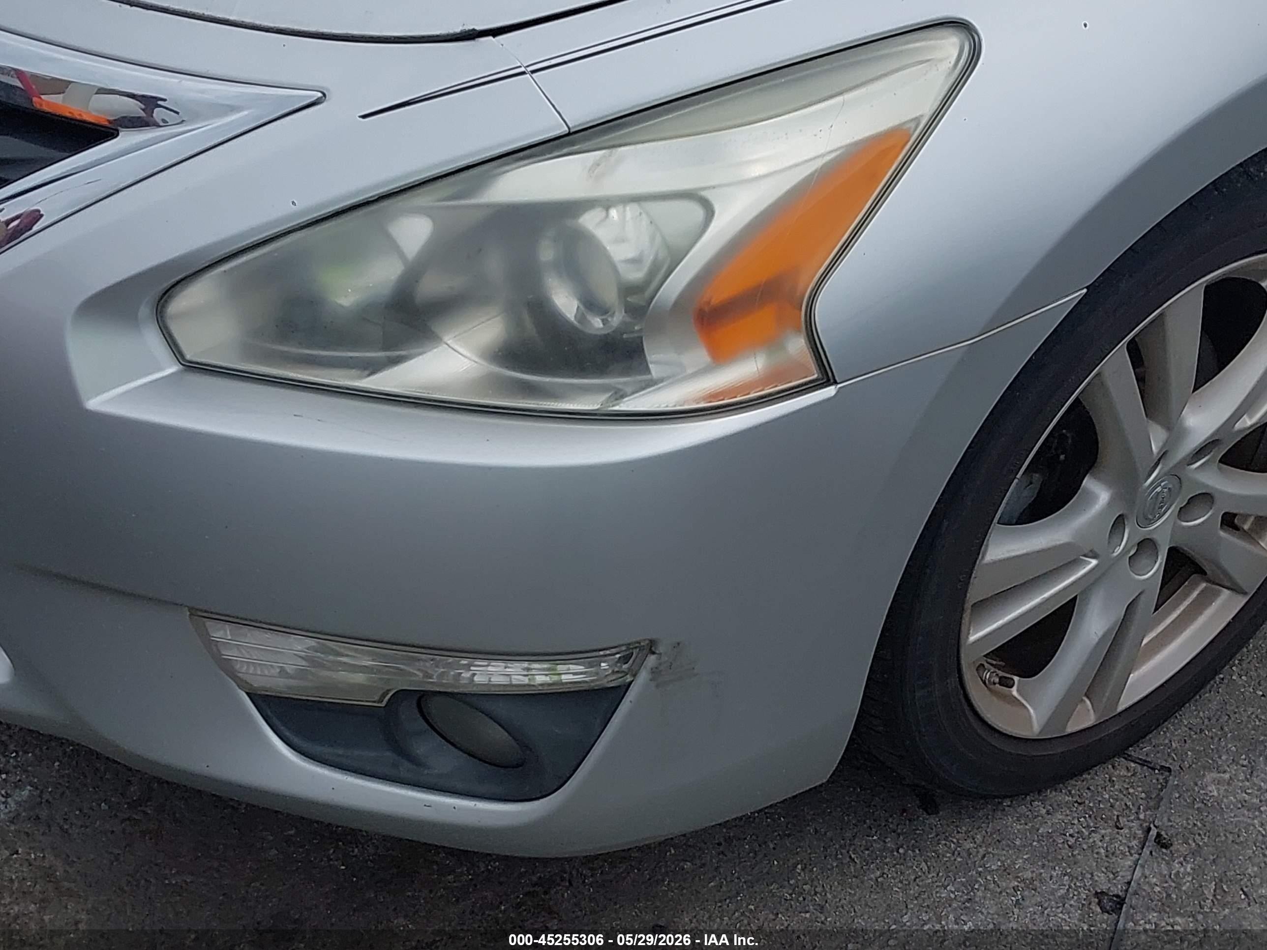 2013 Nissan Altima 3.5 Sv Silver vin: 1N4BL3AP7DC133166