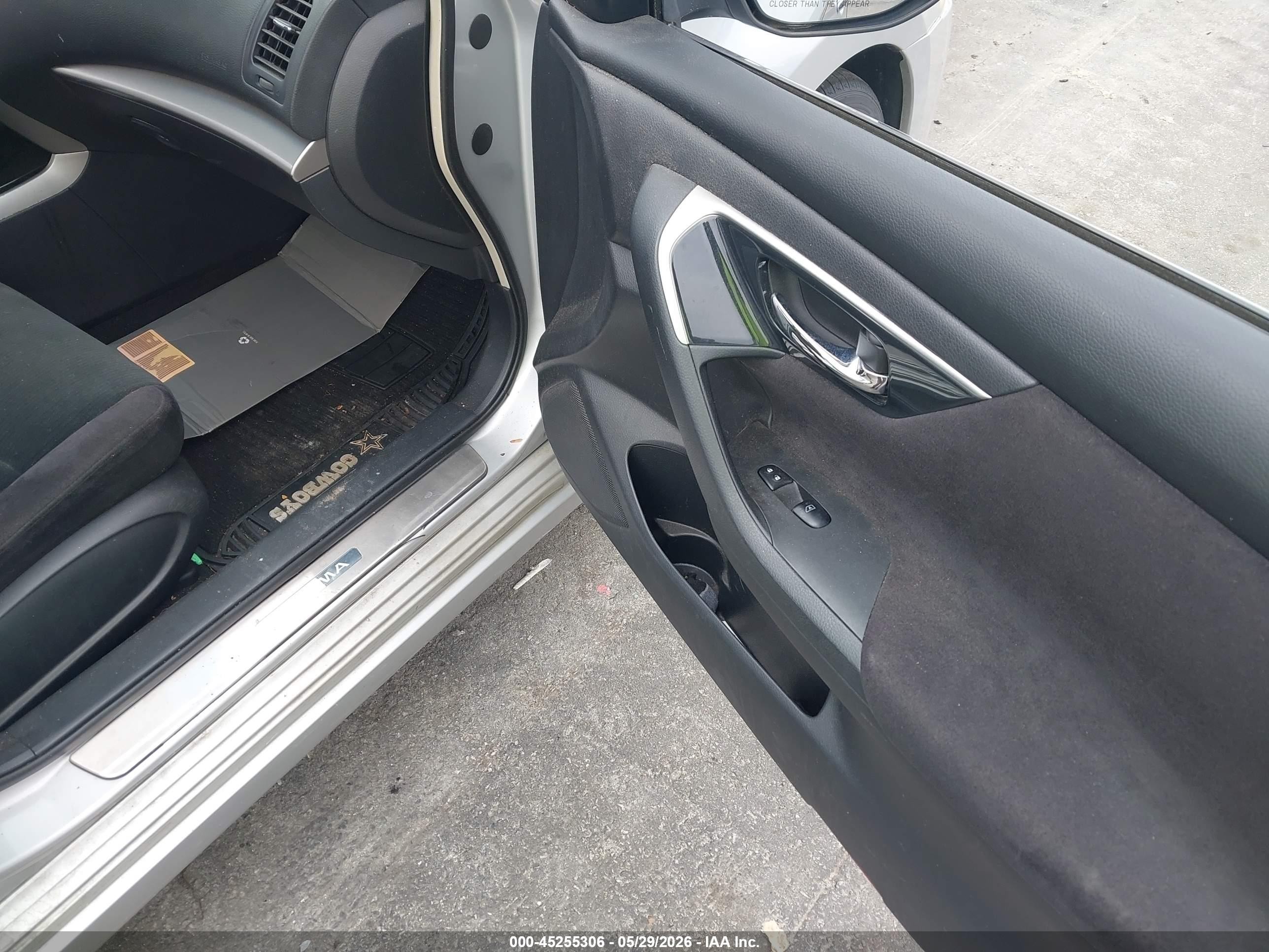 2013 Nissan Altima 3.5 Sv Silver vin: 1N4BL3AP7DC133166