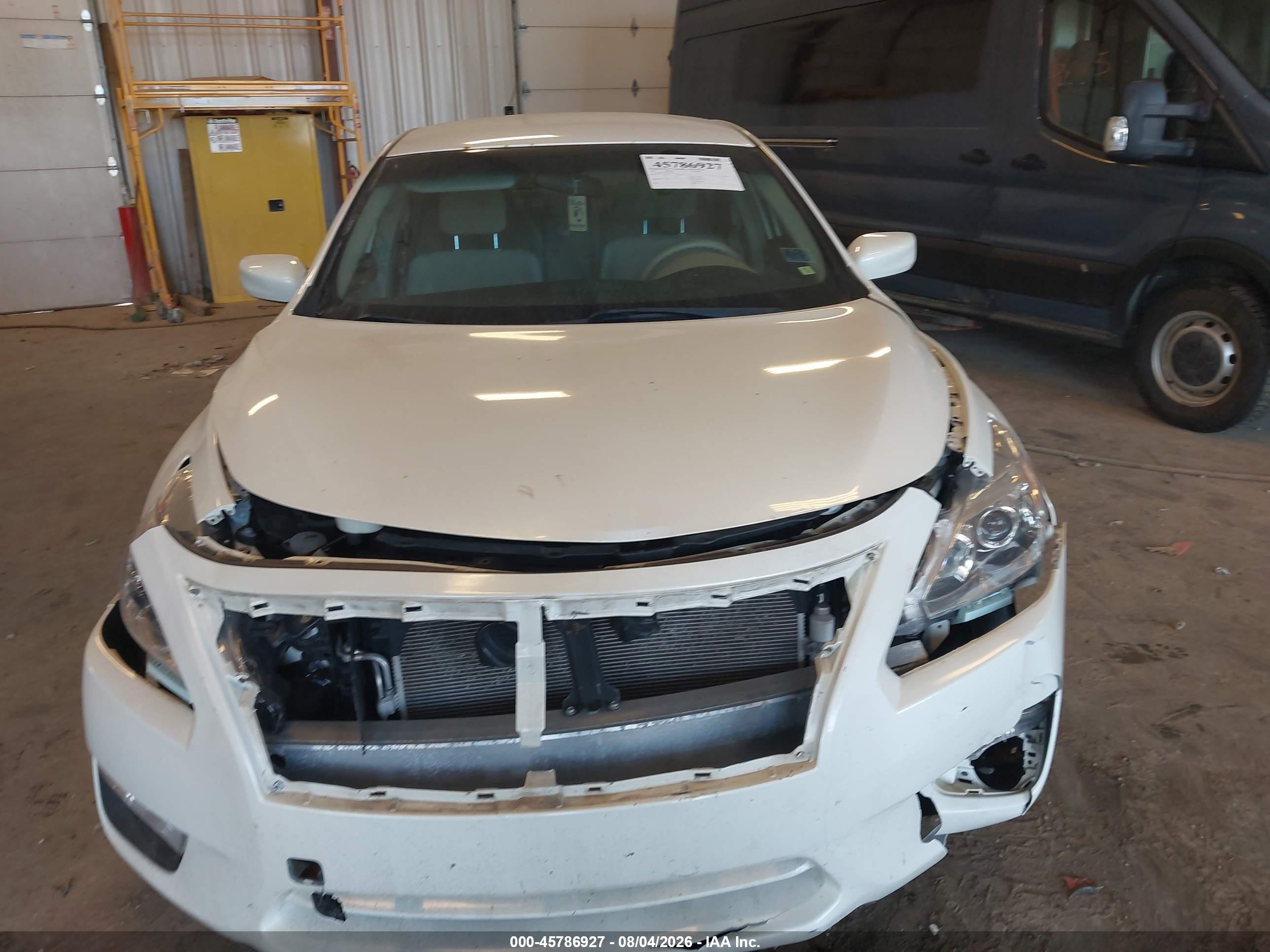 2013 Nissan Altima 3.5 S White vin: 1N4BL3AP7DC231775