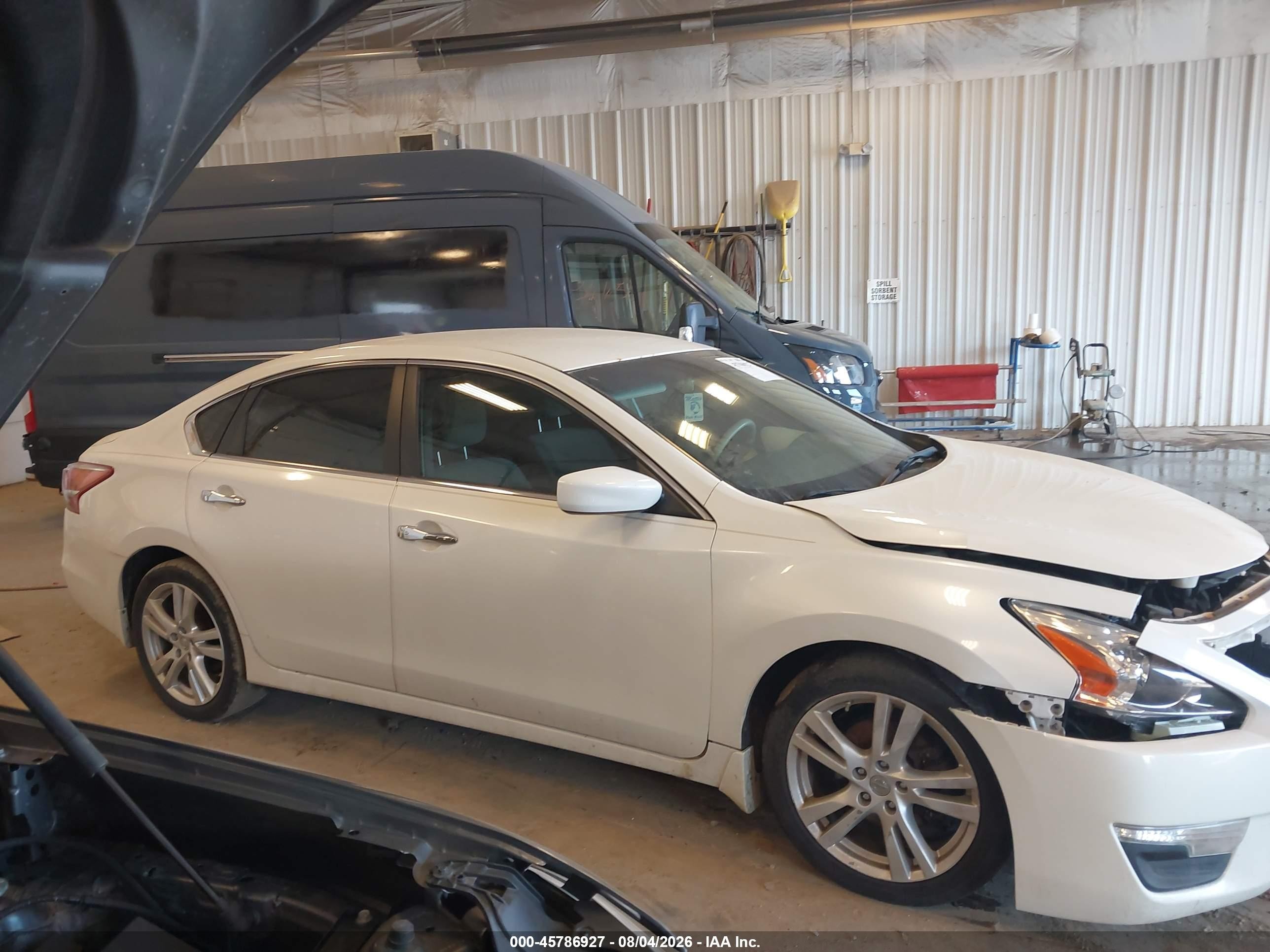 2013 Nissan Altima 3.5 S White vin: 1N4BL3AP7DC231775
