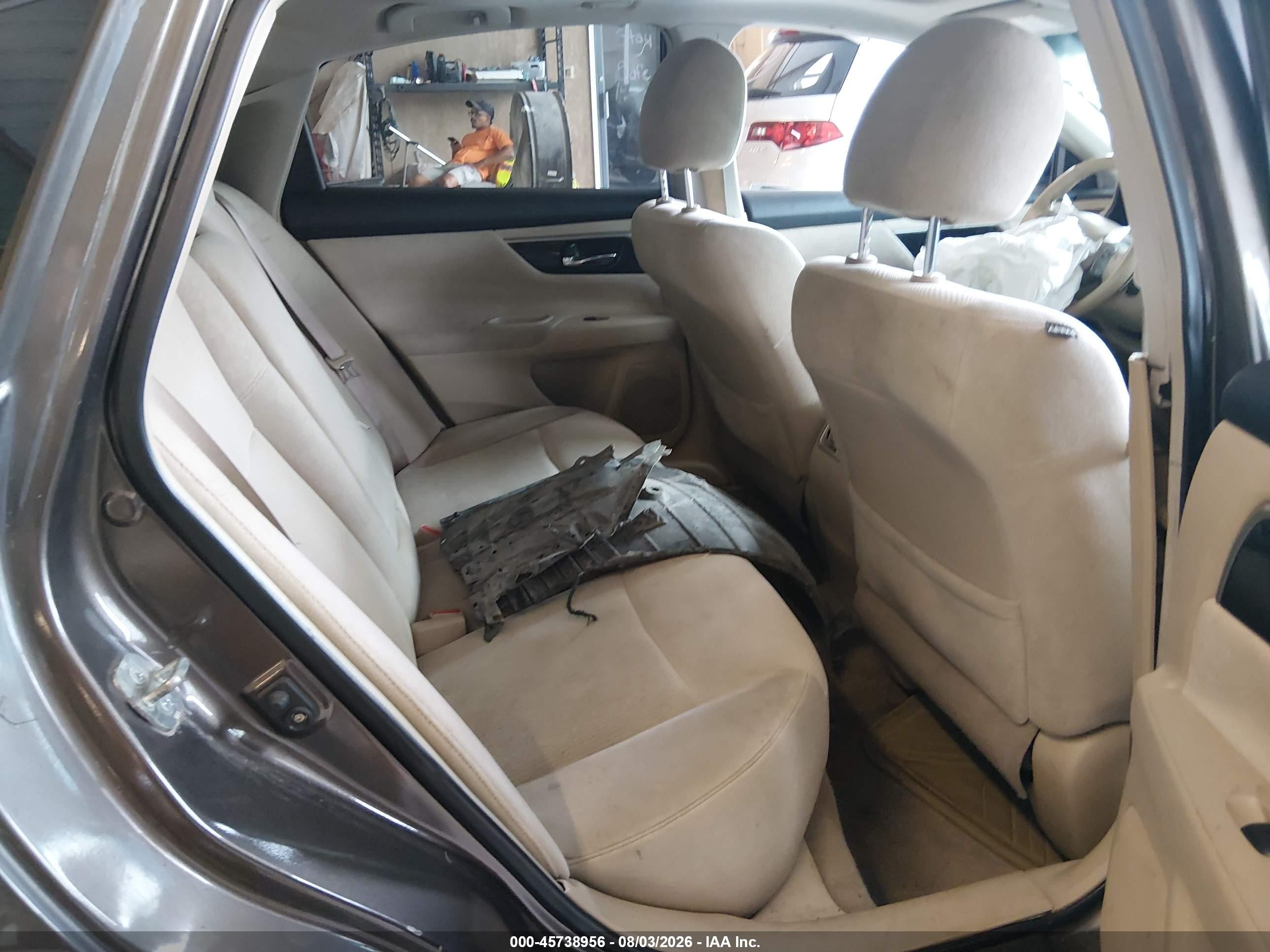 2013 Nissan Altima 3.5 Sv Gray vin: 1N4BL3AP7DN497169