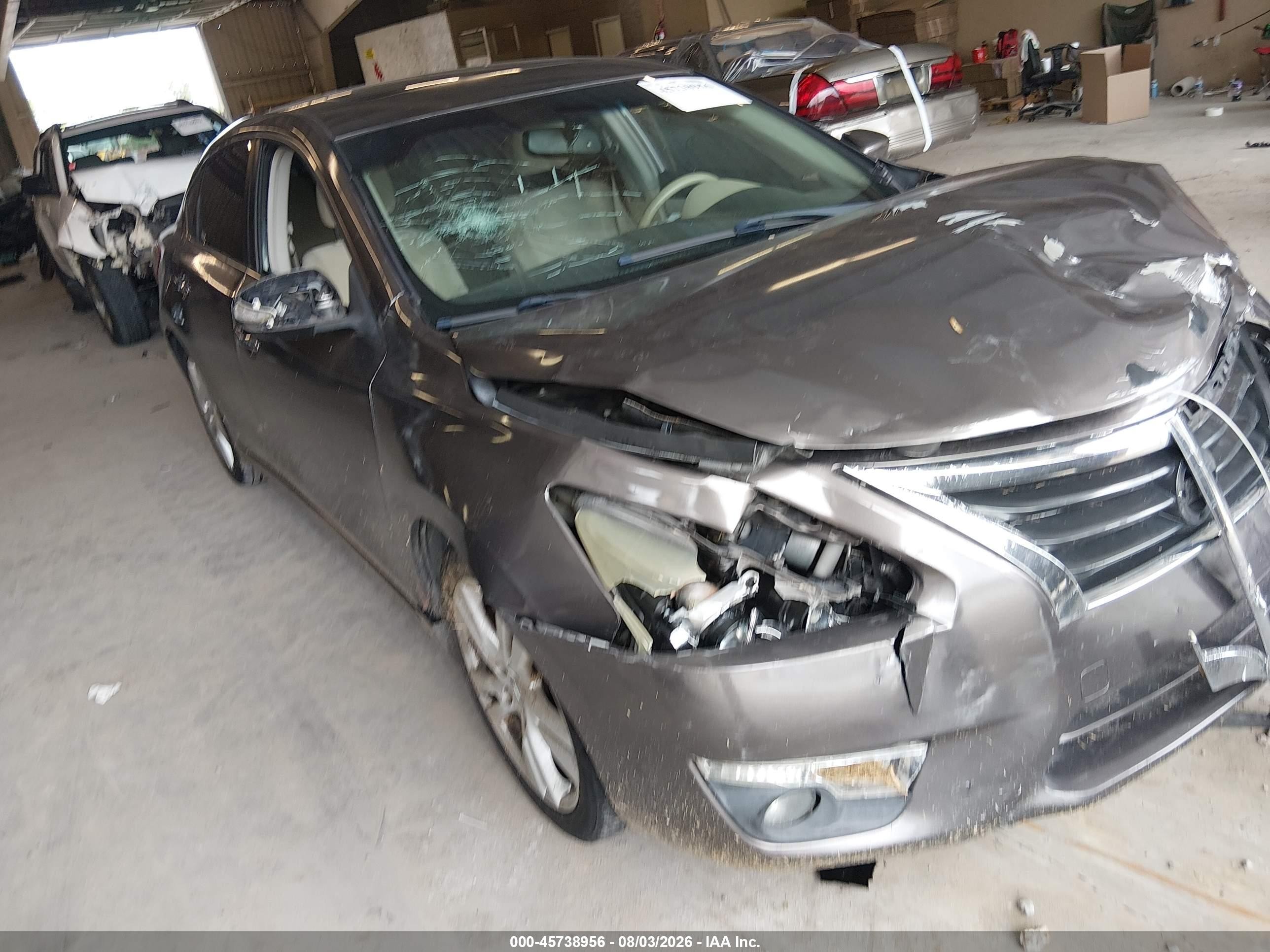 2013 Nissan Altima 3.5 Sv Gray vin: 1N4BL3AP7DN497169