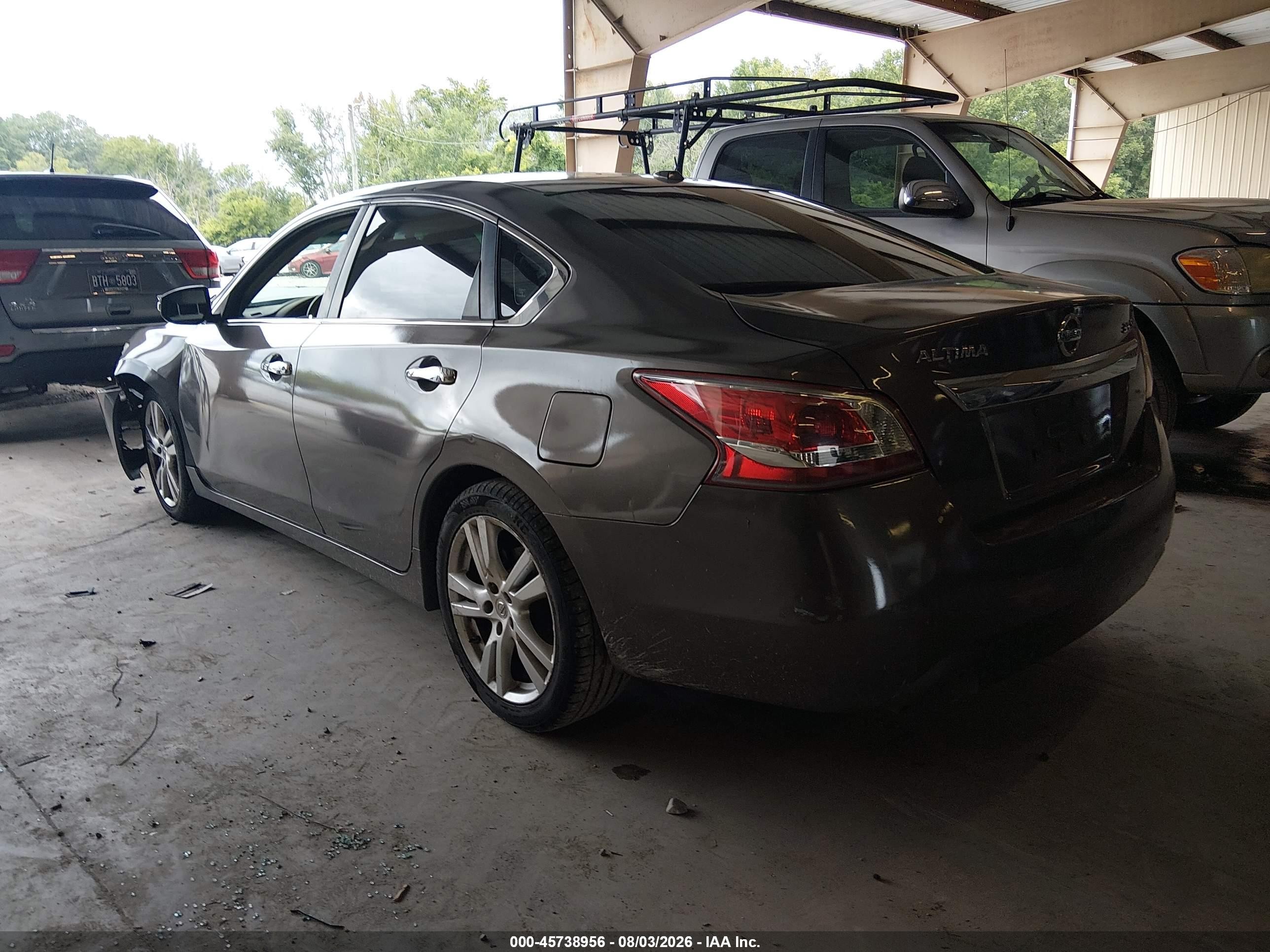 2013 Nissan Altima 3.5 Sv Gray vin: 1N4BL3AP7DN497169