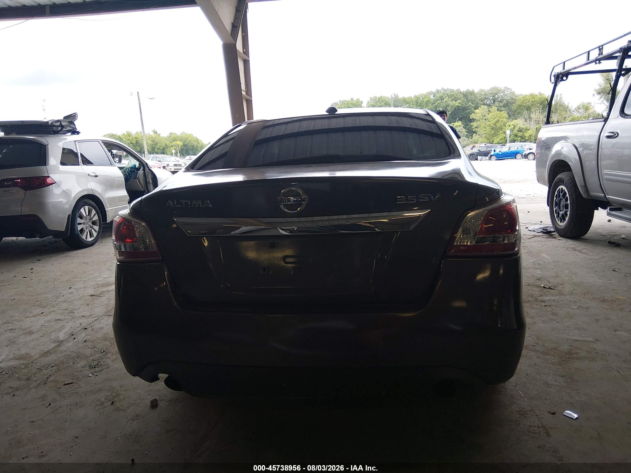 2013 Nissan Altima 3.5 Sv Gray vin: 1N4BL3AP7DN497169