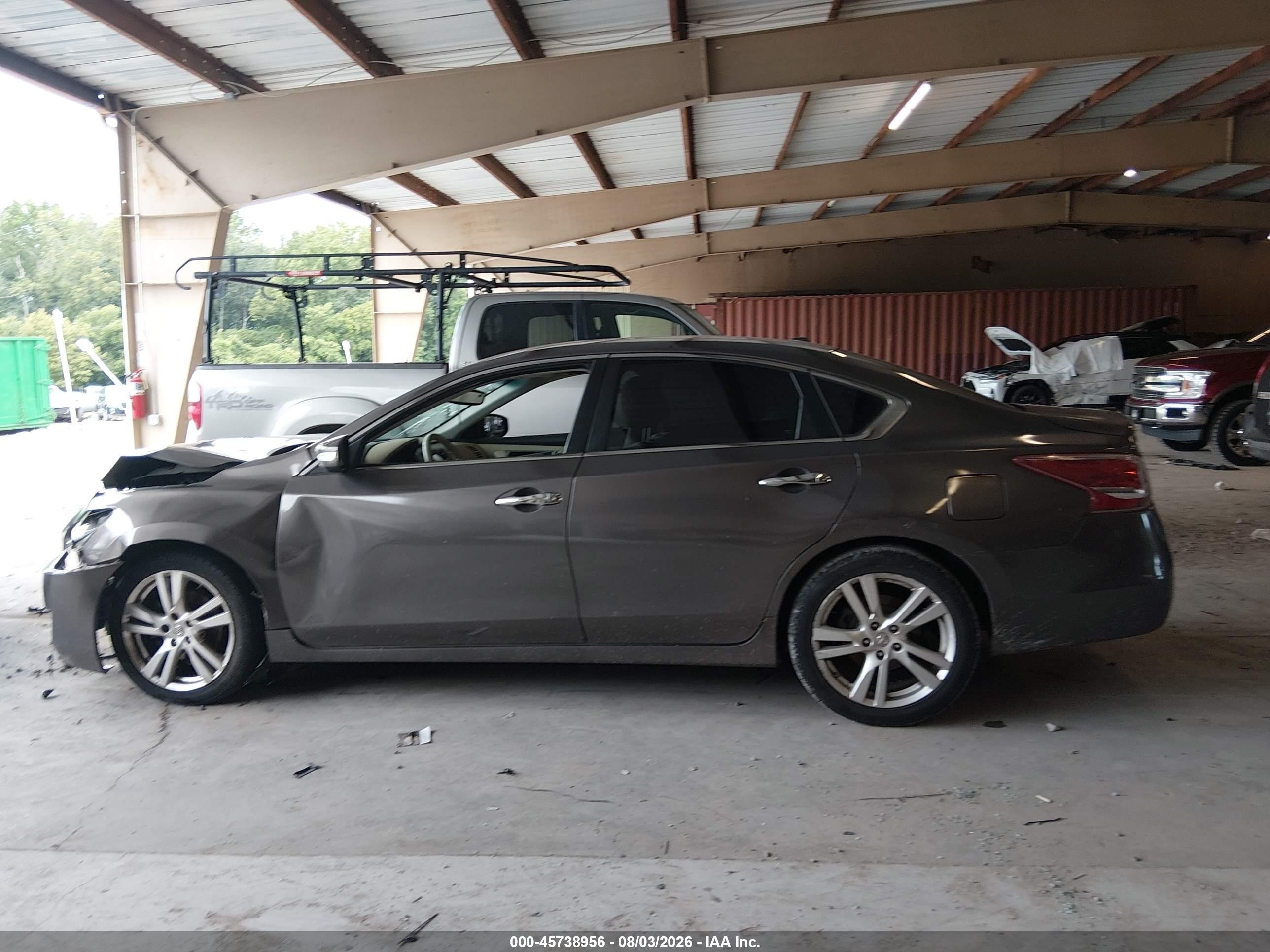 2013 Nissan Altima 3.5 Sv Gray vin: 1N4BL3AP7DN497169