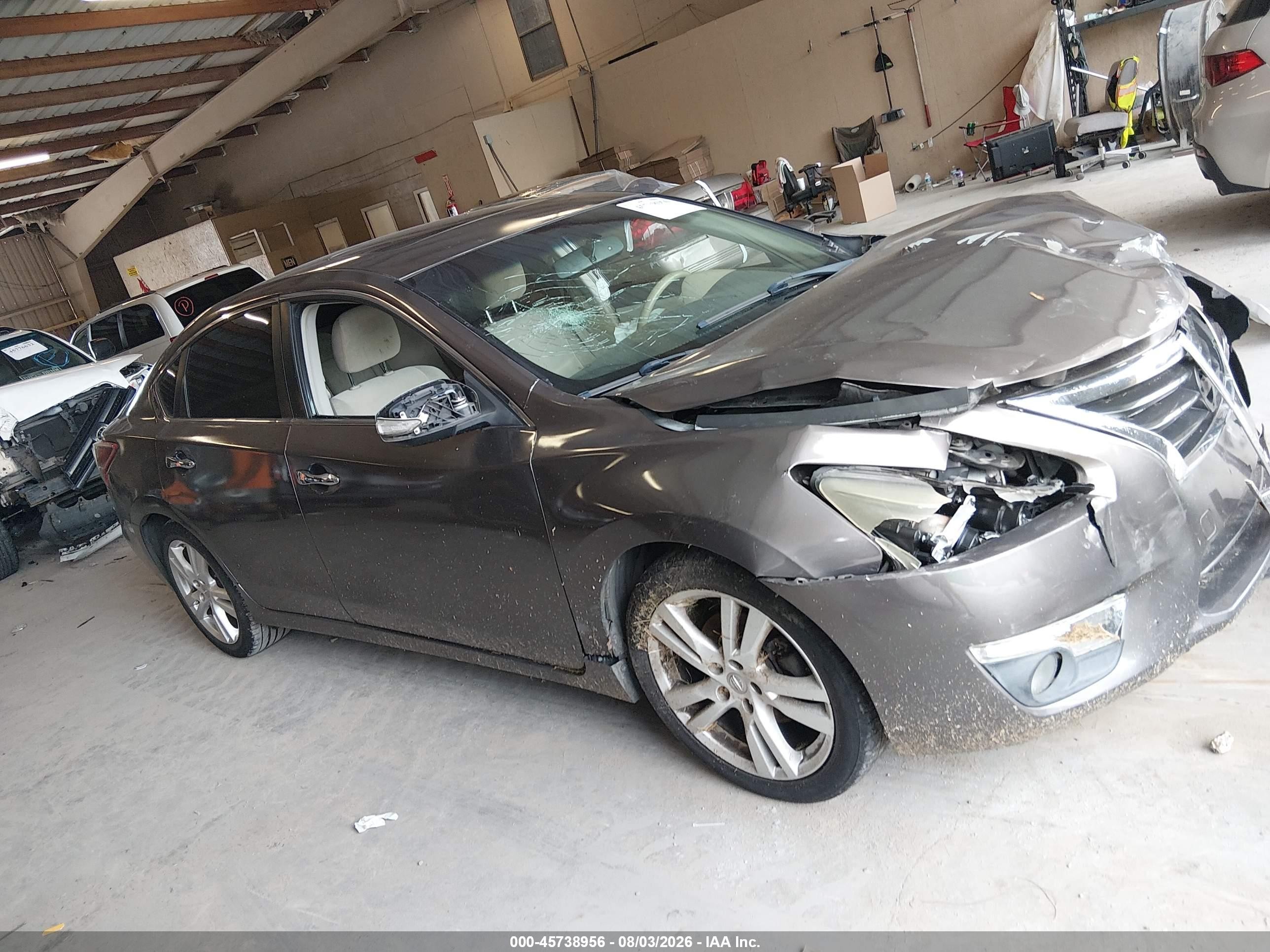 2013 Nissan Altima 3.5 Sv Gray vin: 1N4BL3AP7DN497169